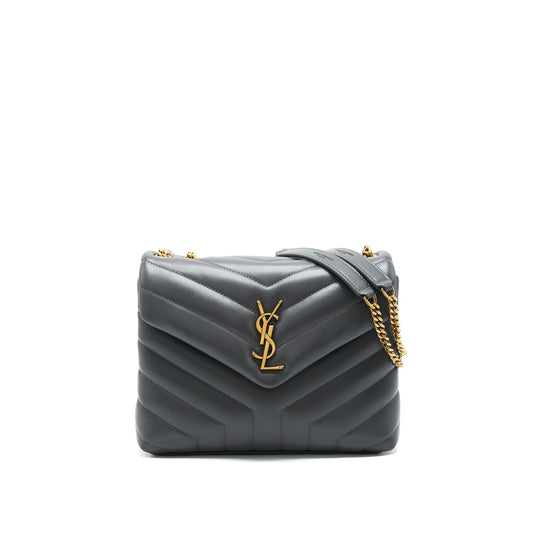 Saint Laurent Small Lou Lou Purse Storm Colour