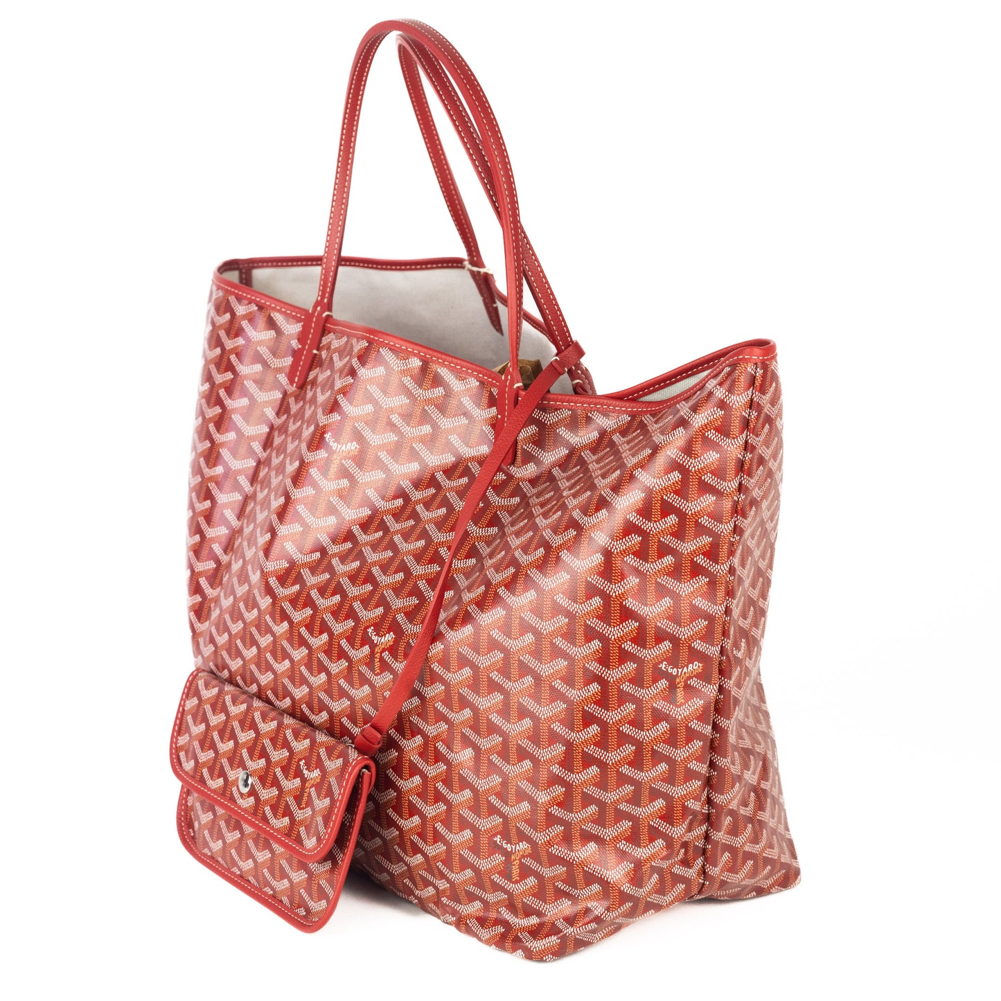 Goyard Saint Louis GM Tote Bag Red