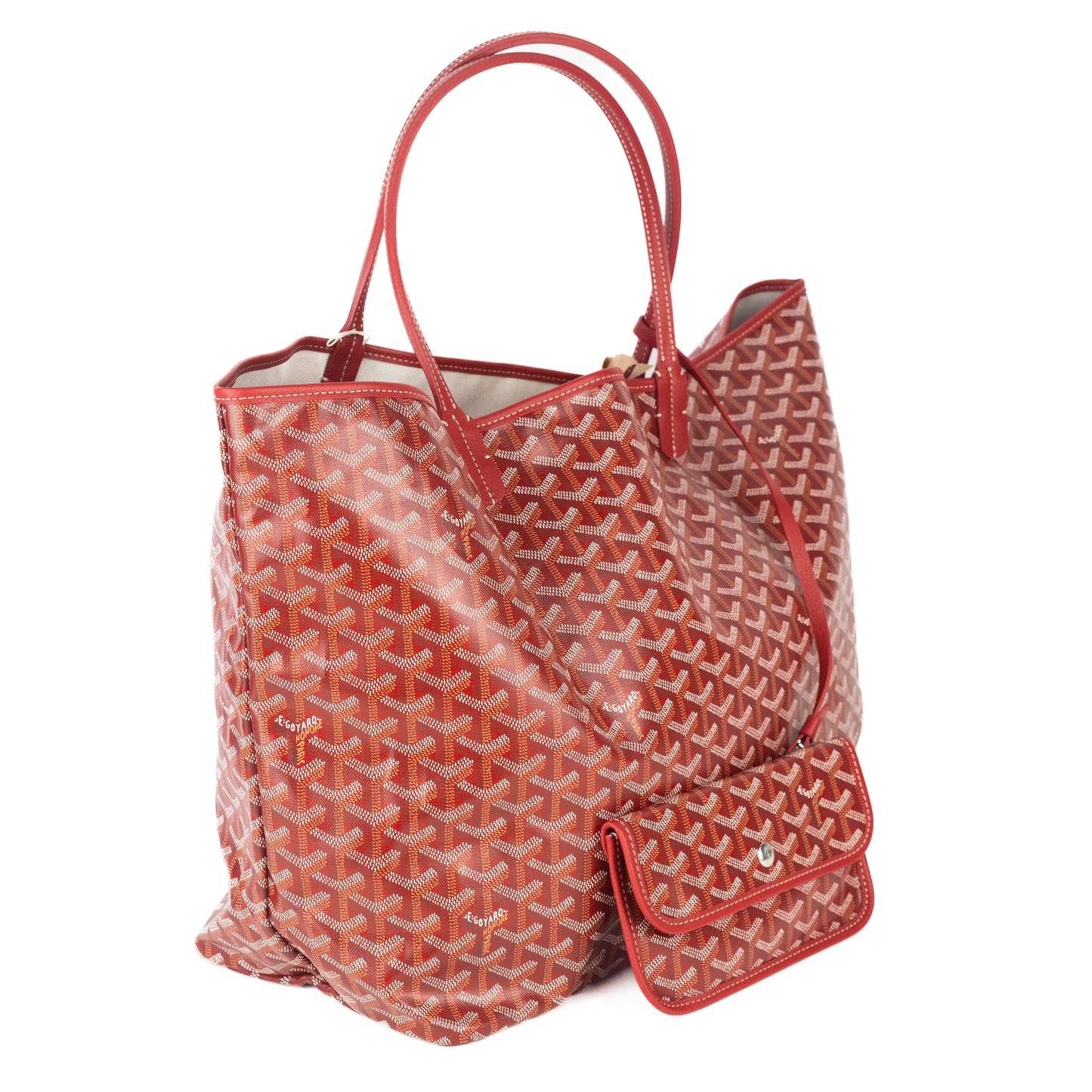 Goyard Saint Louis GM Tote Bag Red