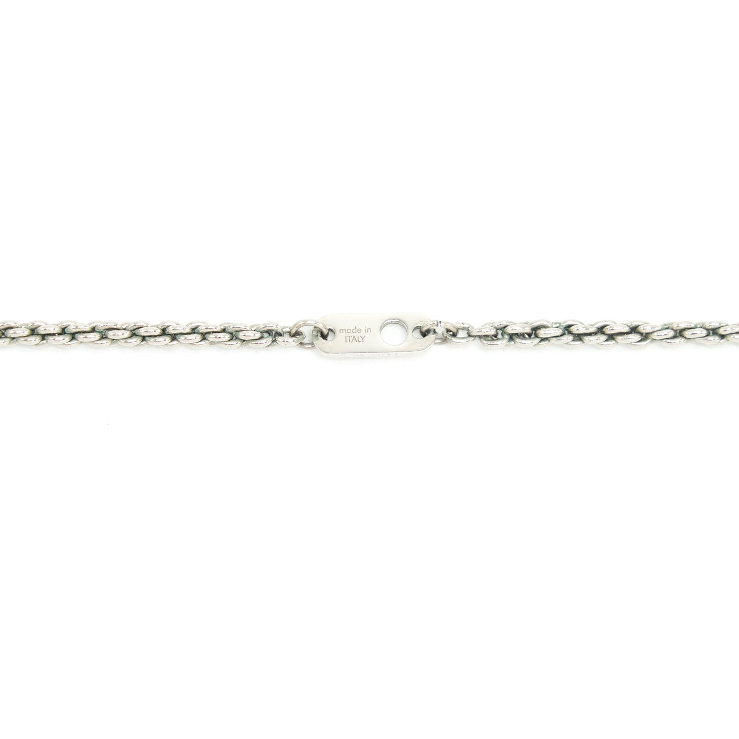 Louis Vuitton Ã Nigo Mountain Bear Silver Necklace