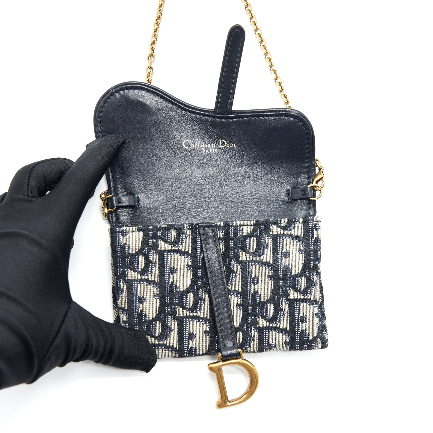 Mini Saddle Pouch with Chain