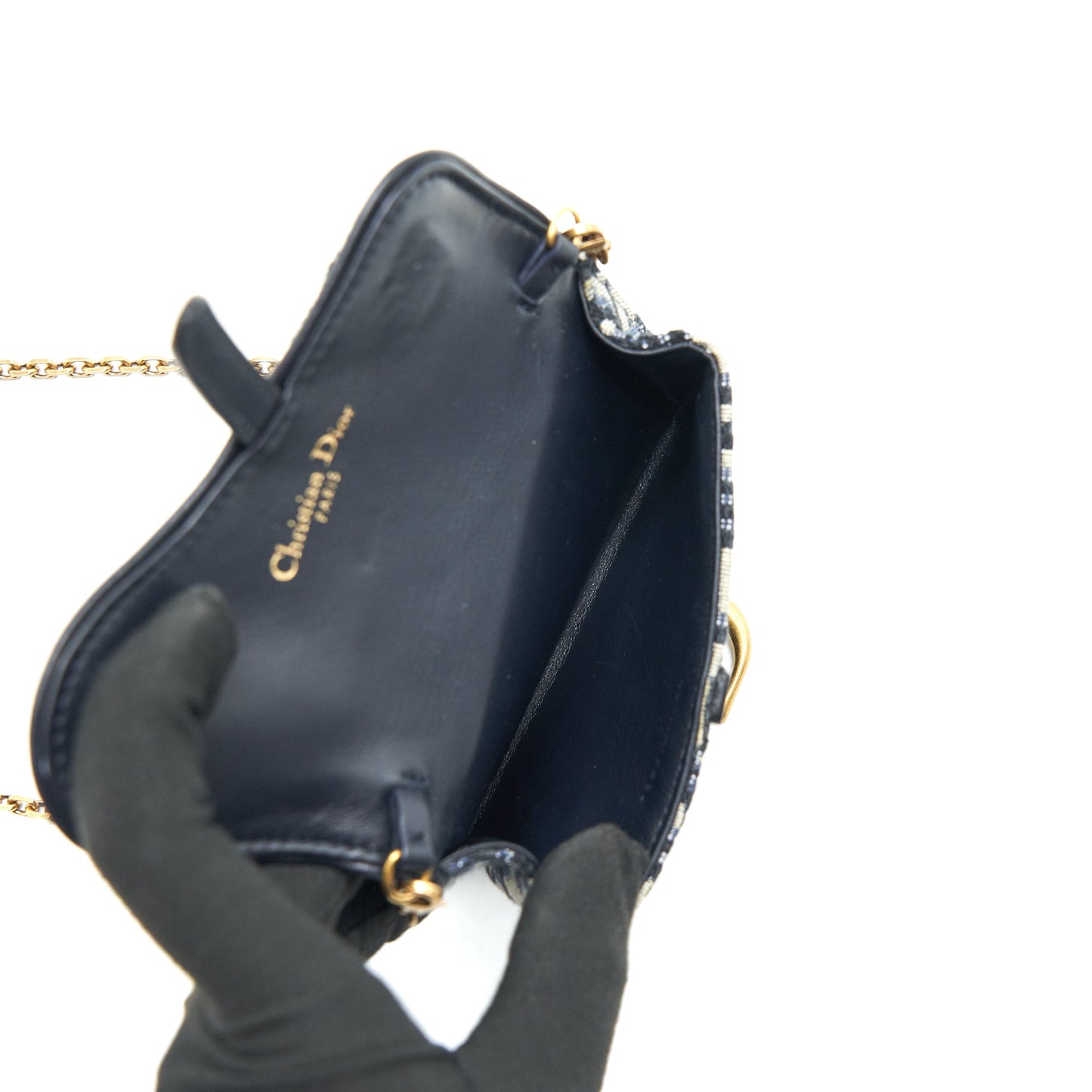 Mini Saddle Pouch with Chain