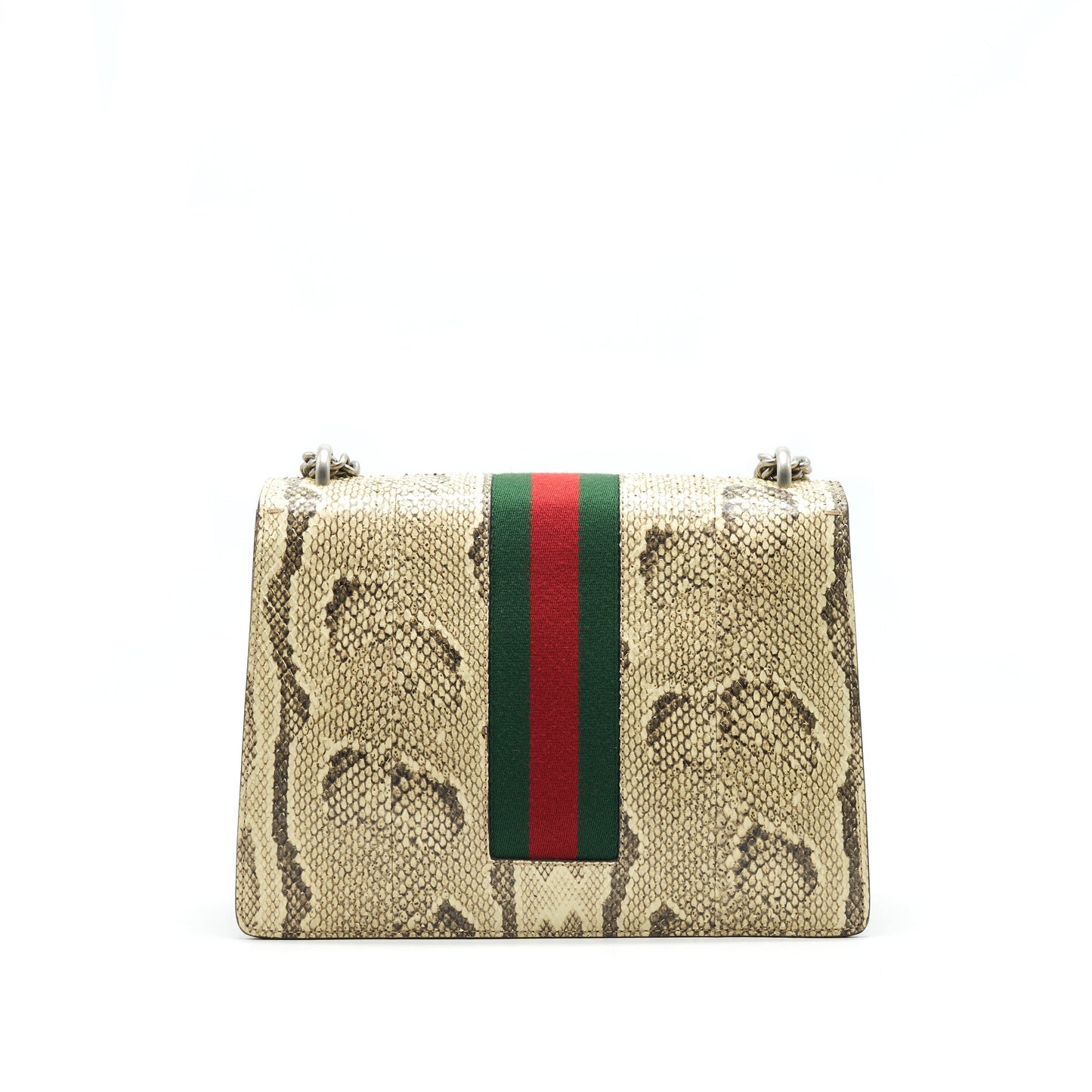 Gucci Dionysus Python Medium Mini Purse In Beige