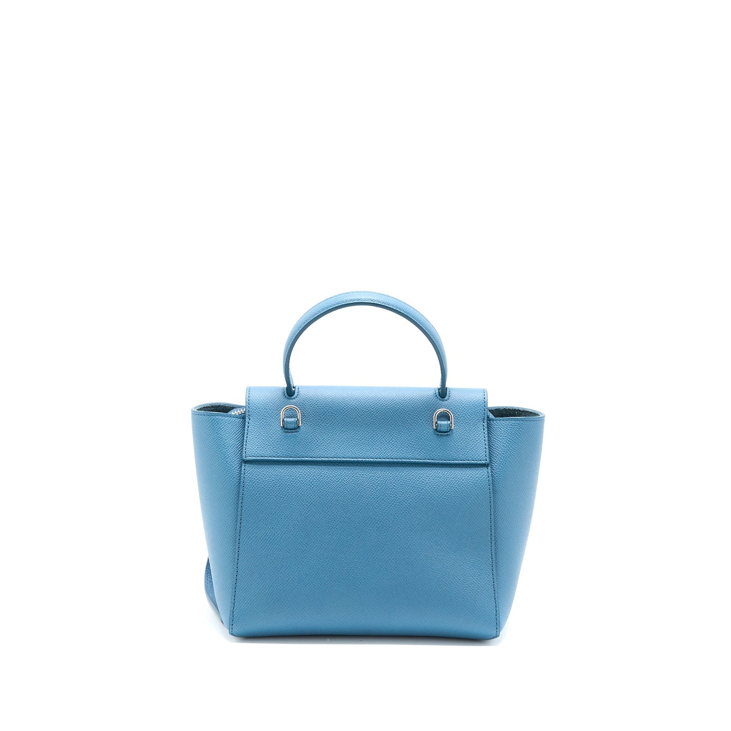 Celine Nano Belt Purse Grained Calfskin Blue