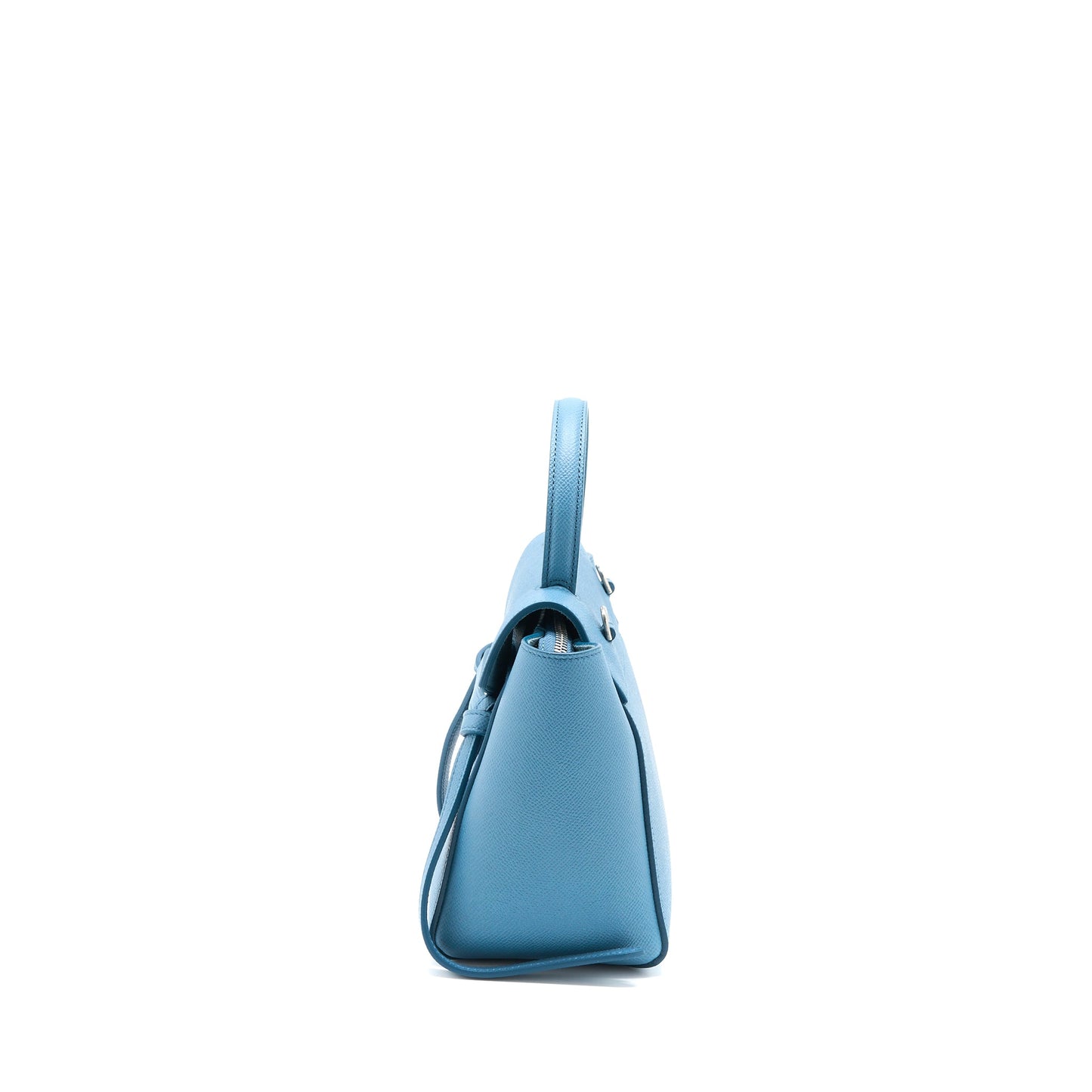 Celine Nano Belt Purse Grained Calfskin Blue