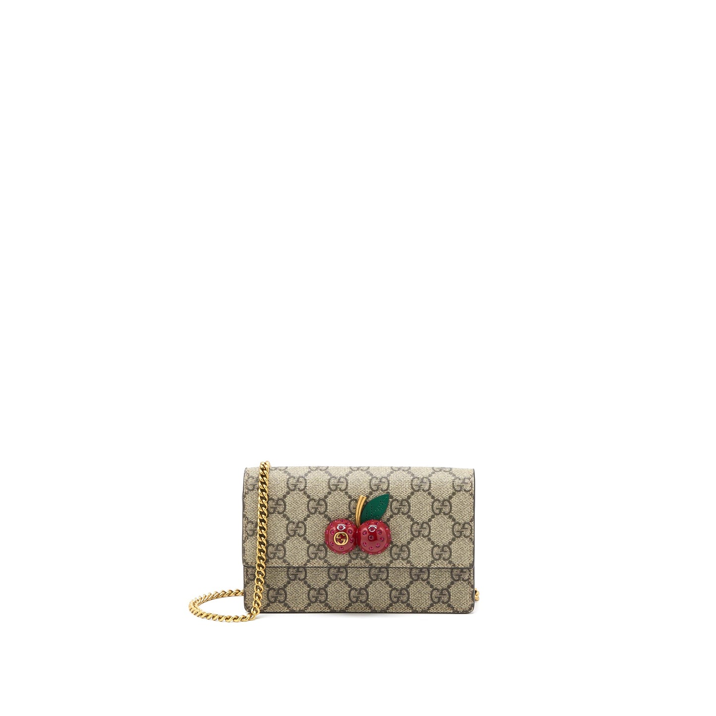 Gucci Supreme Mini Purse Cherries Supreme Canvas