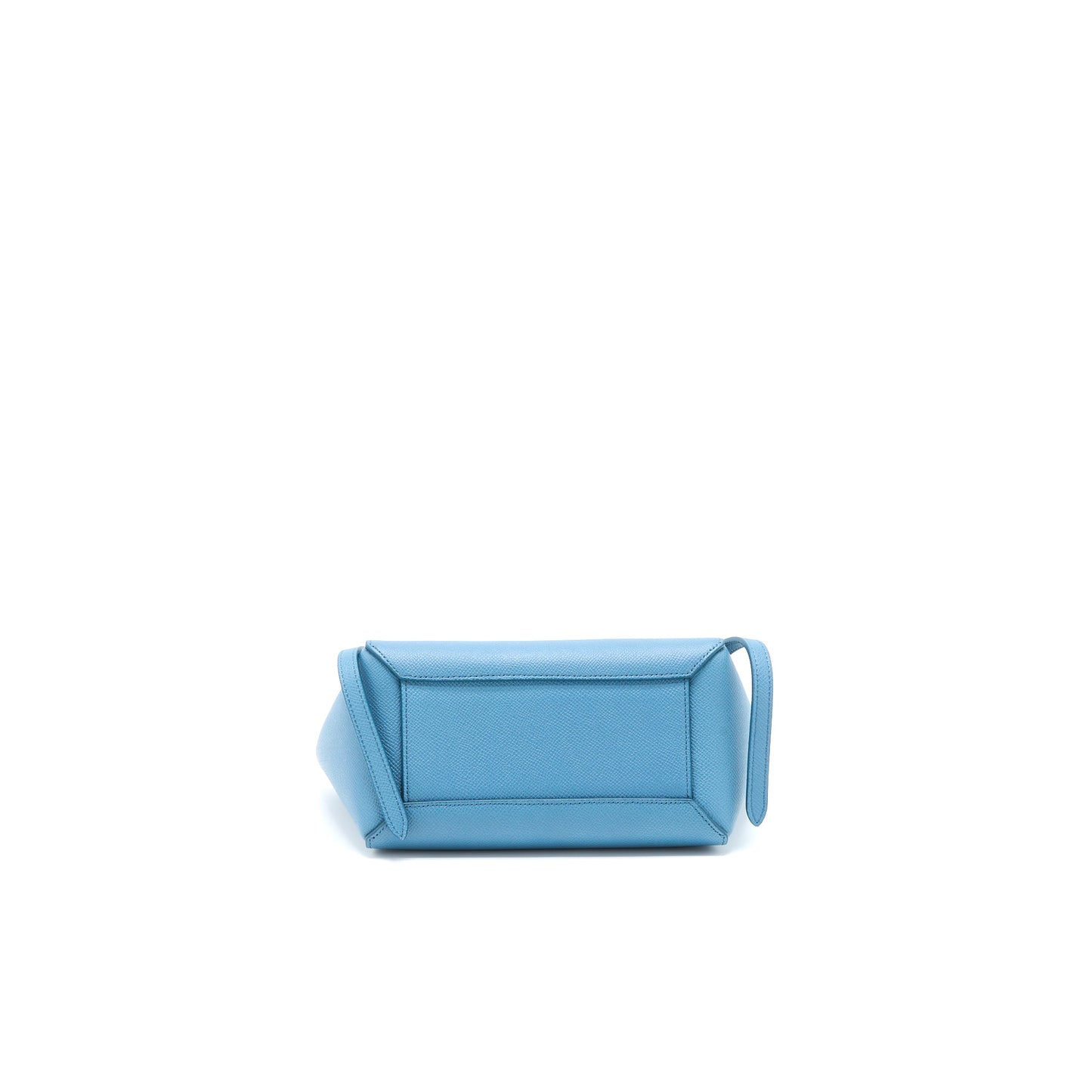 Celine Nano Belt Purse Grained Calfskin Blue