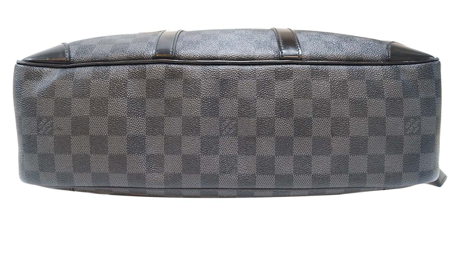 LOUIS VUITTON Damier Graphite Porte-Documents Voyage GM Briefcase Bag