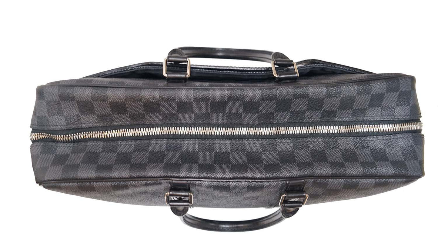 LOUIS VUITTON Damier Graphite Porte-Documents Voyage GM Briefcase Bag