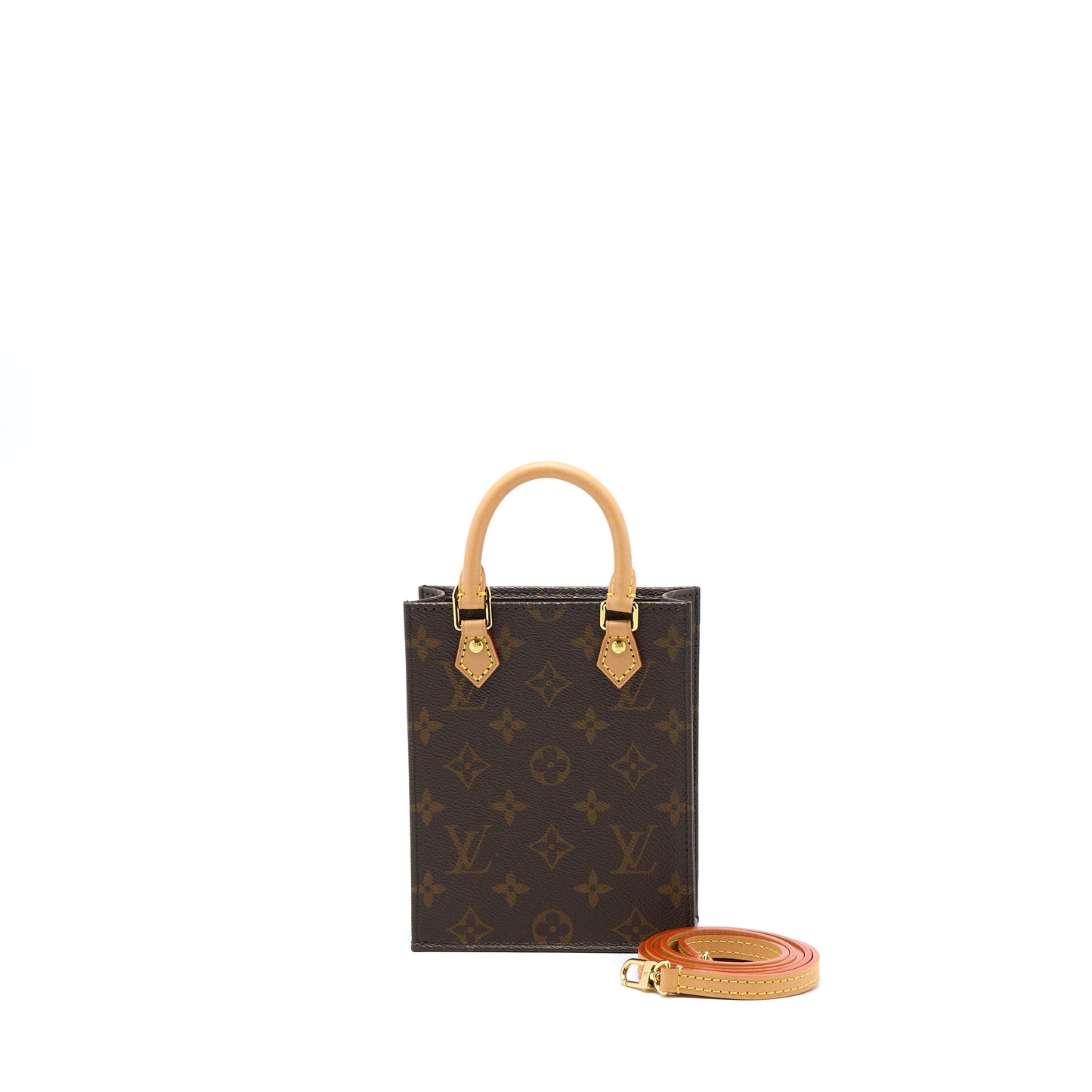 Louis Vuitton Petit Sac Plat Monogram Canvas