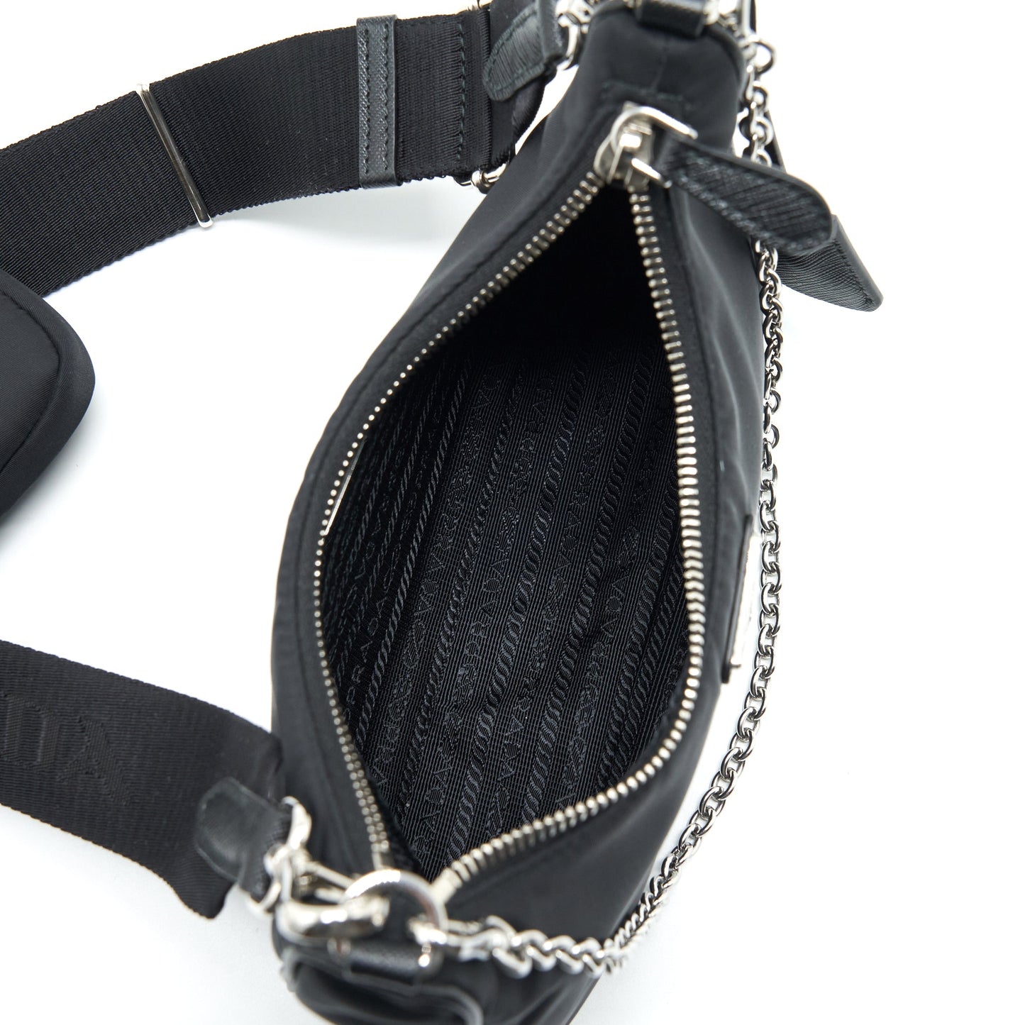 Prada Re-edition 2005 Nylon Purse Black