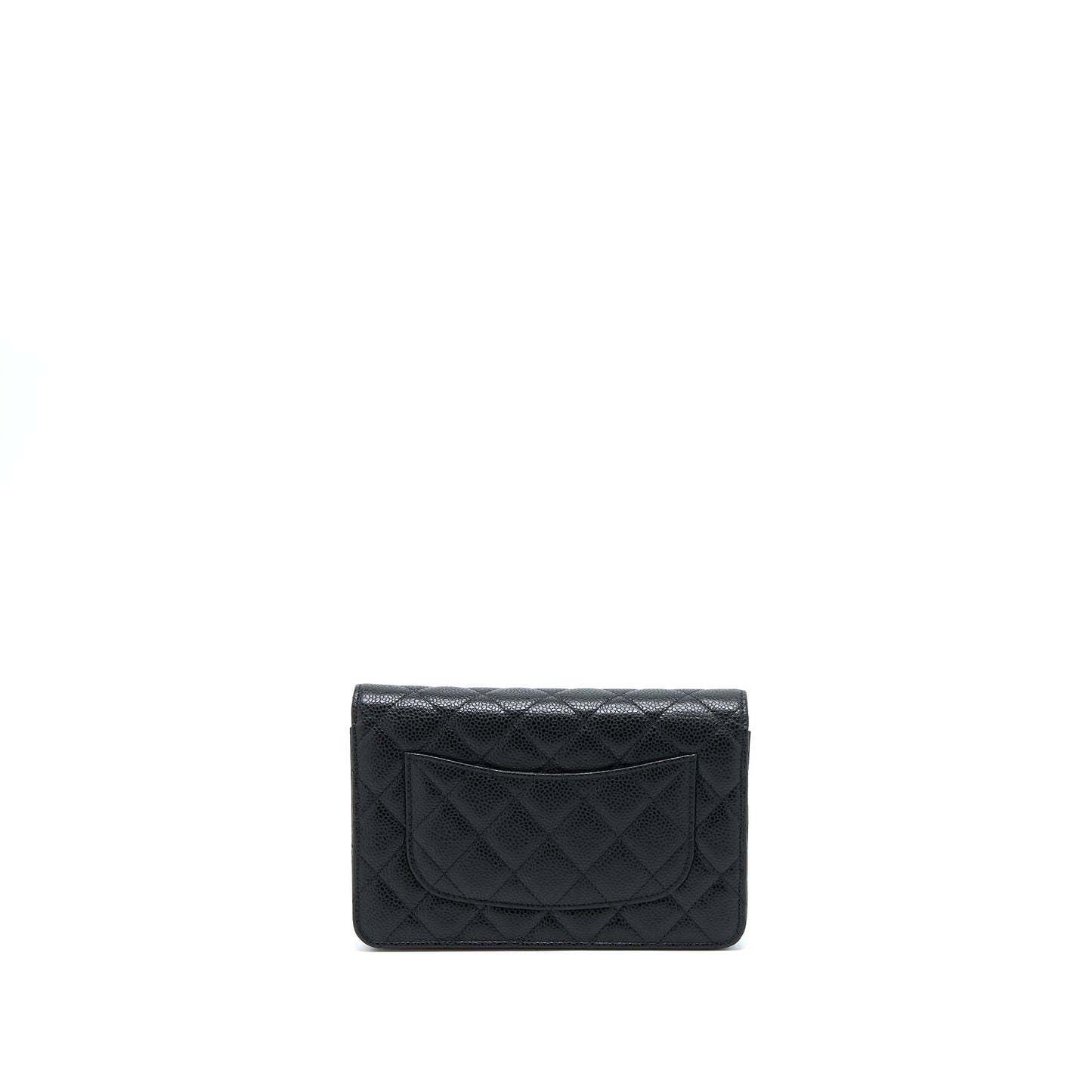 Chanel Classic Wallet On Chain Black Caviar SHW