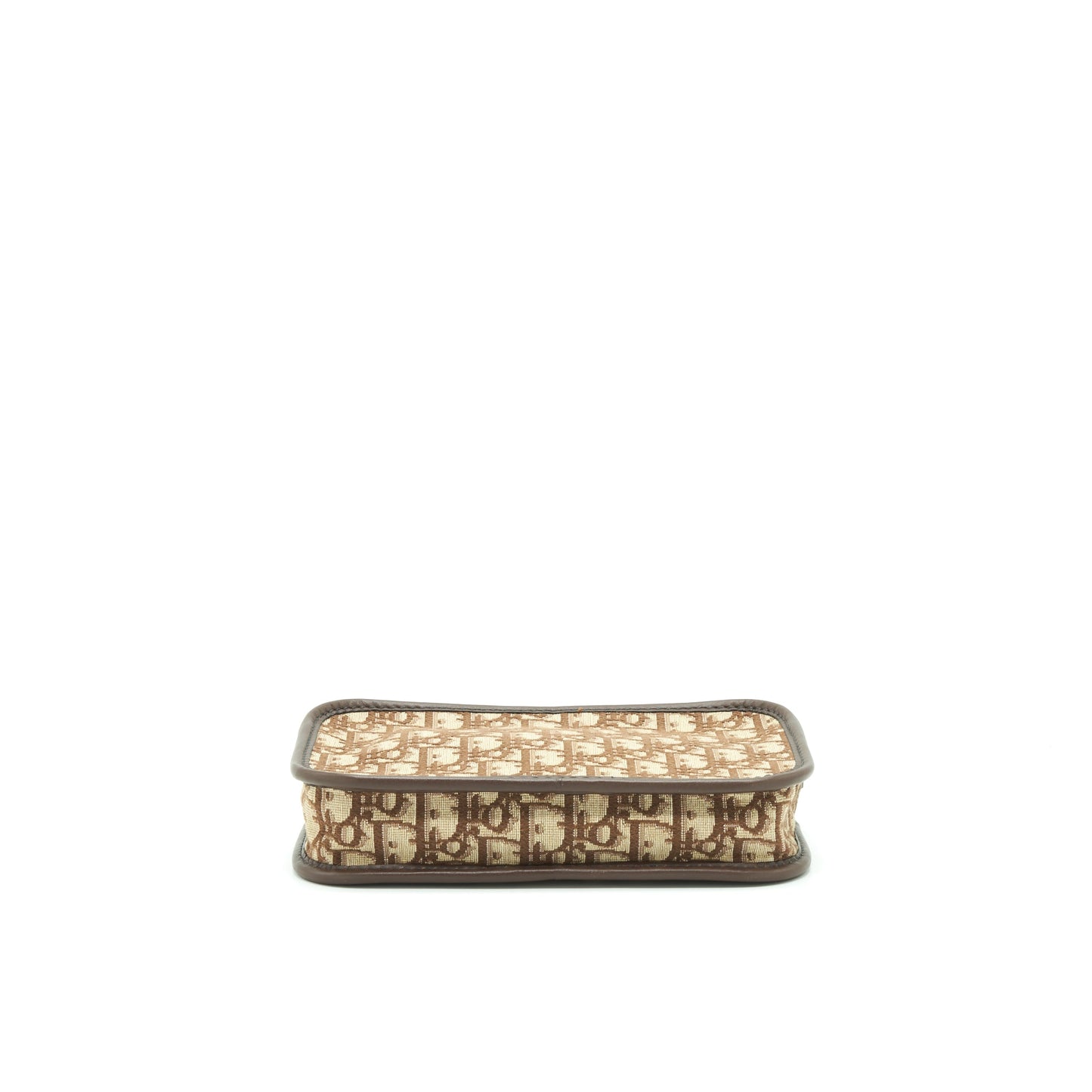 Dior Diorquake Pouch Brown Oblique Canvas