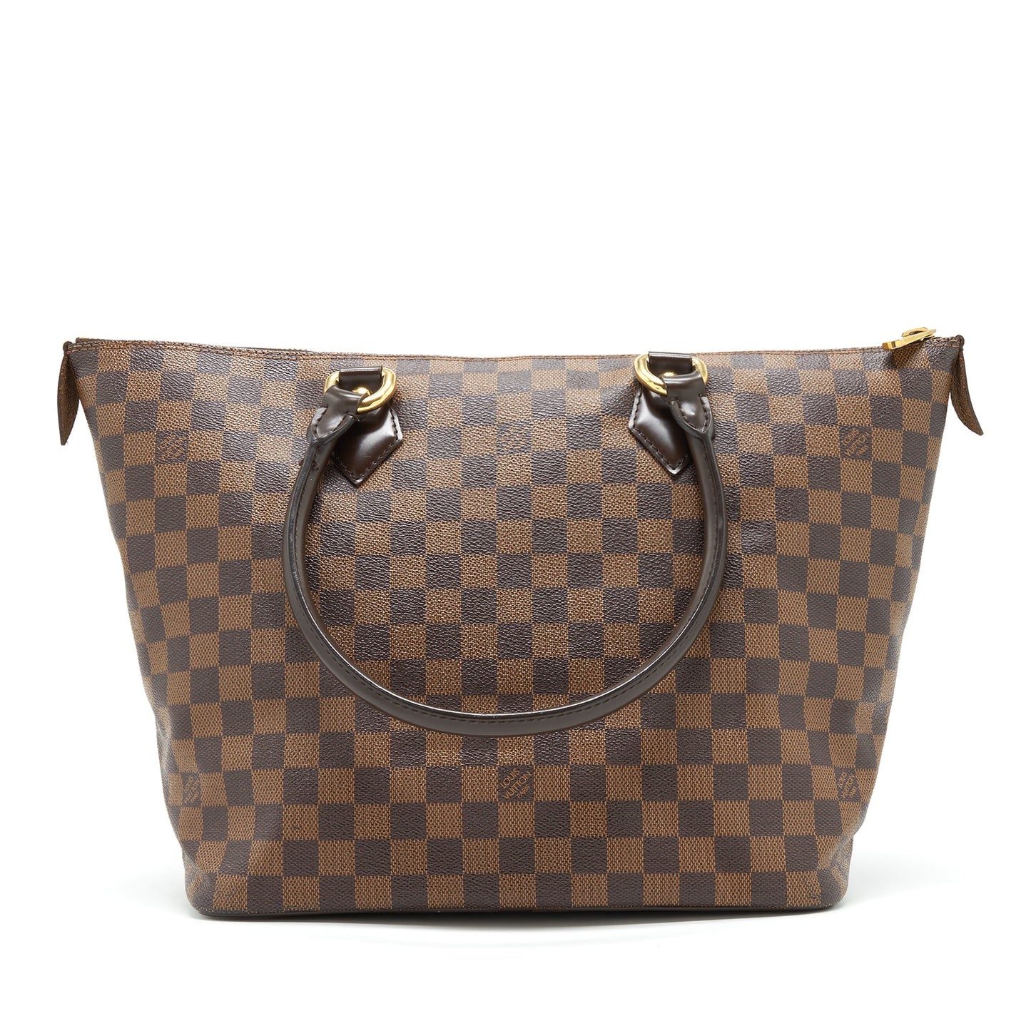Louis Vuitton Saleya Tote Purse Damier Ebene Canvas