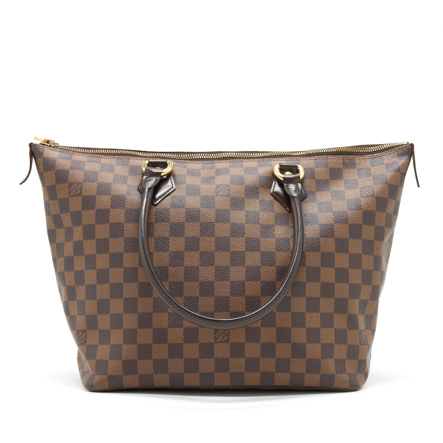 Louis Vuitton Saleya Tote Purse Damier Ebene Canvas