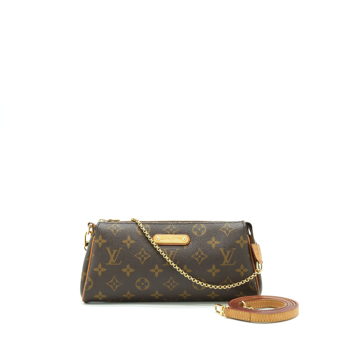 Louis Vuitton Eva Pochette Purse Monogram Canvas
