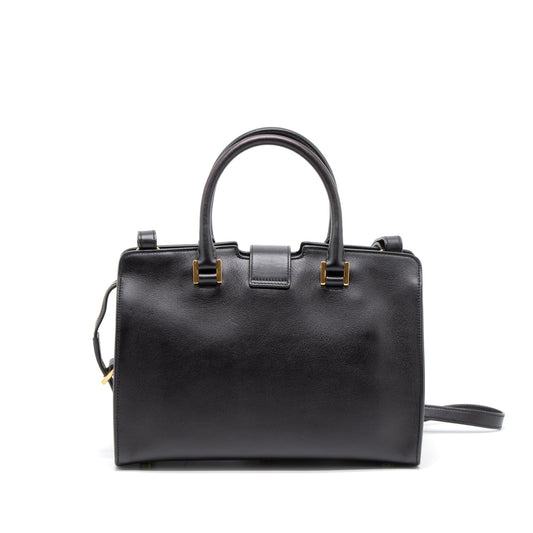 Saint Laurent Cabas Tote Calfskin Black