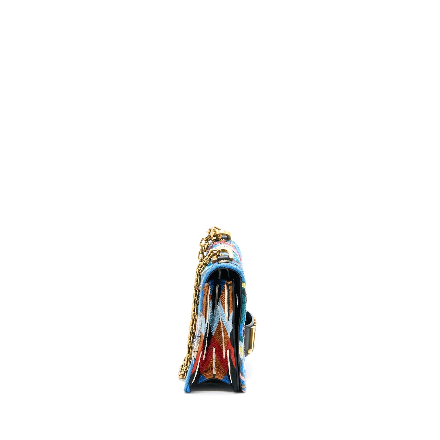 Dior Jâadior Flap Purse Embroidery / Calfskin Multicoloured