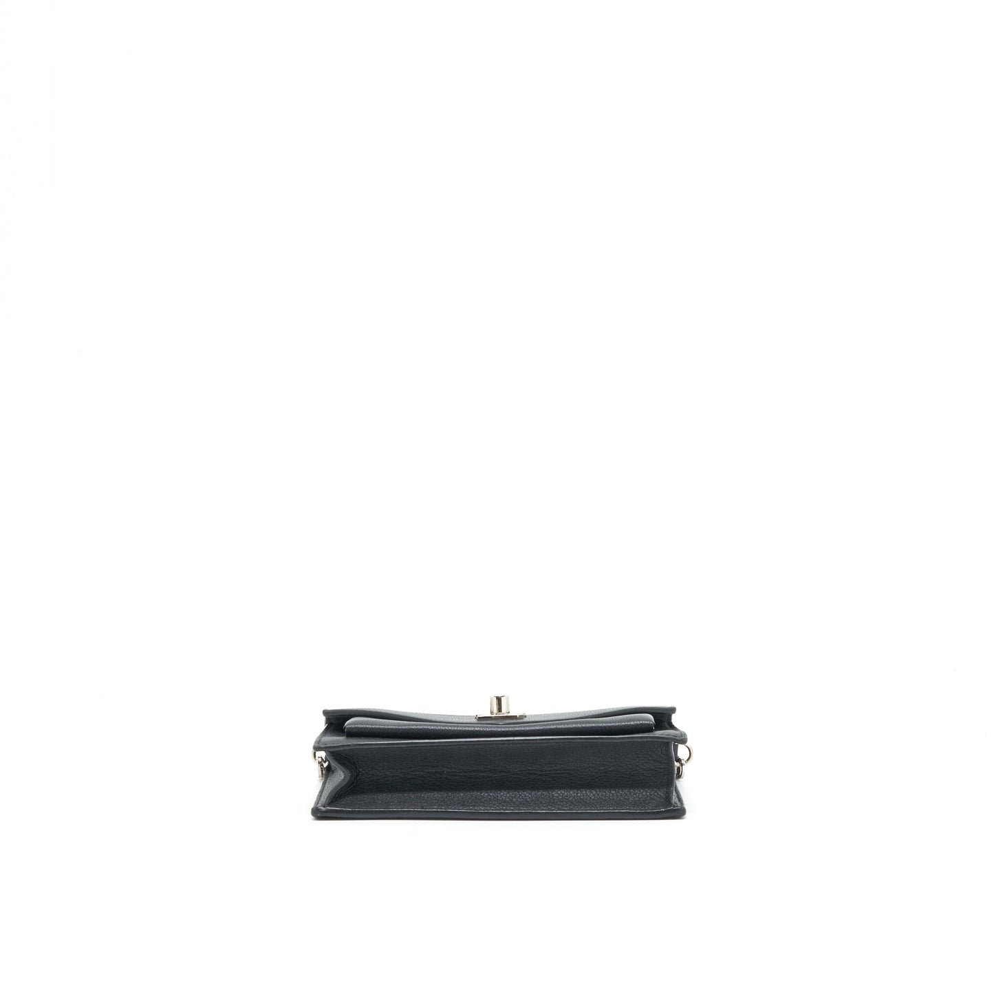 Louis Vuitton Mylockme Chain Pochette Calfskin Black