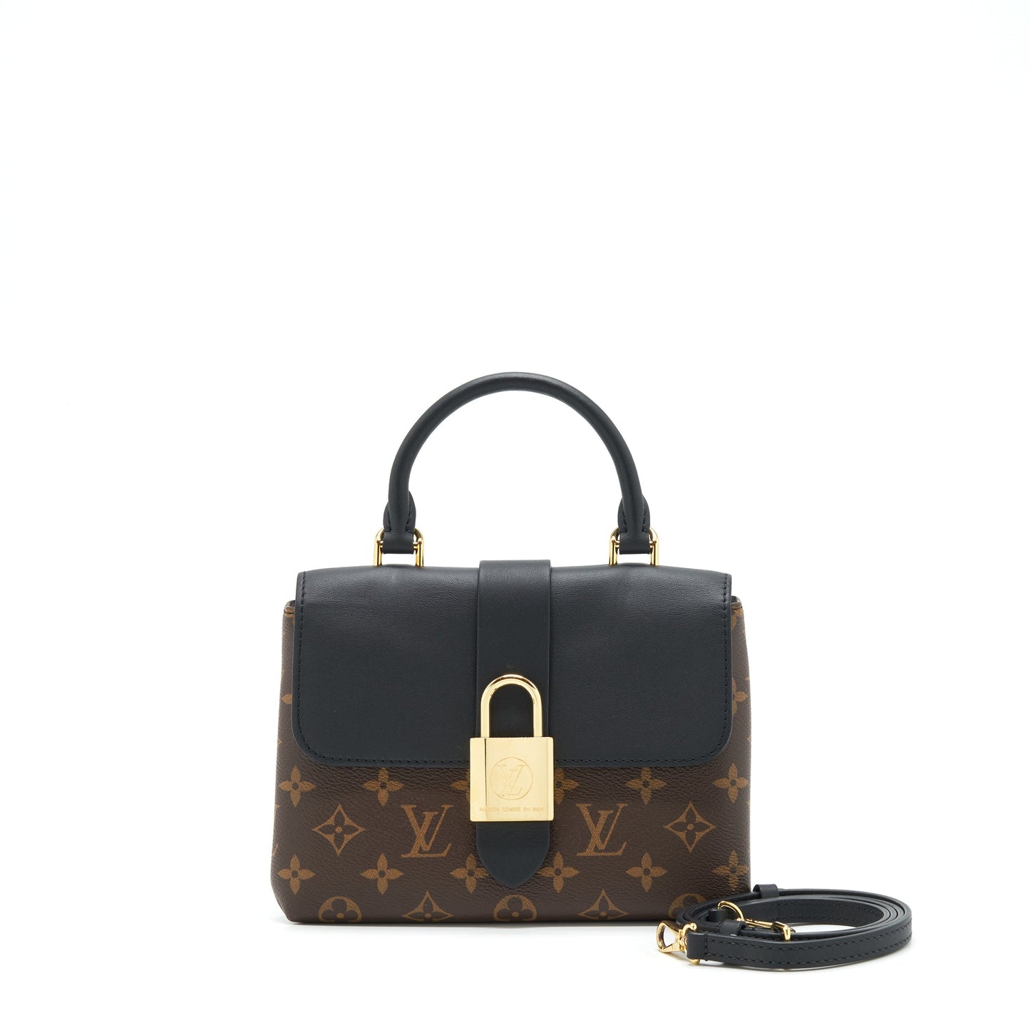 Louis Vuitton Locky Monogram Canvas/ Black