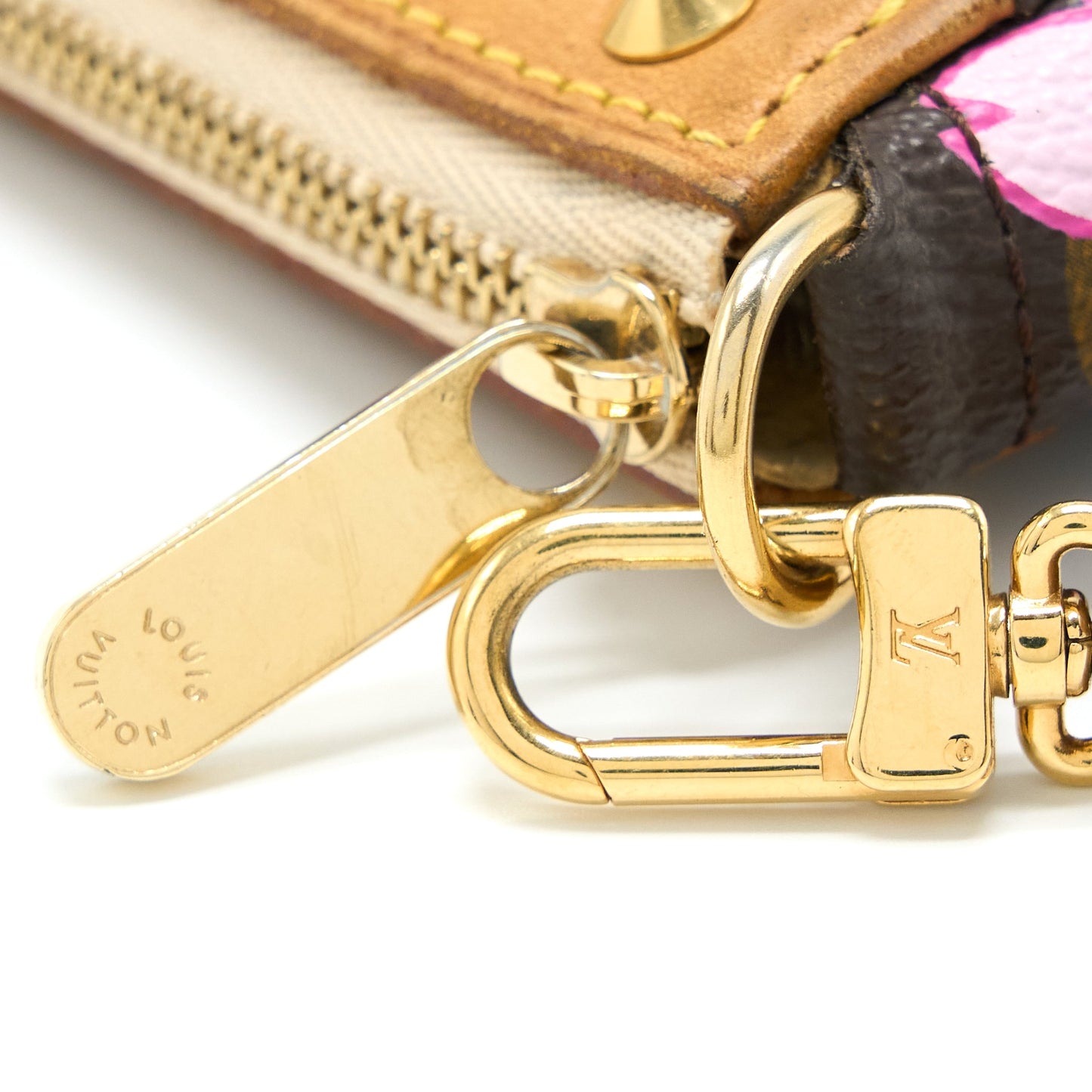 Louis Vuitton Vintage Cherry Blossom Pochette Monogram Canvas