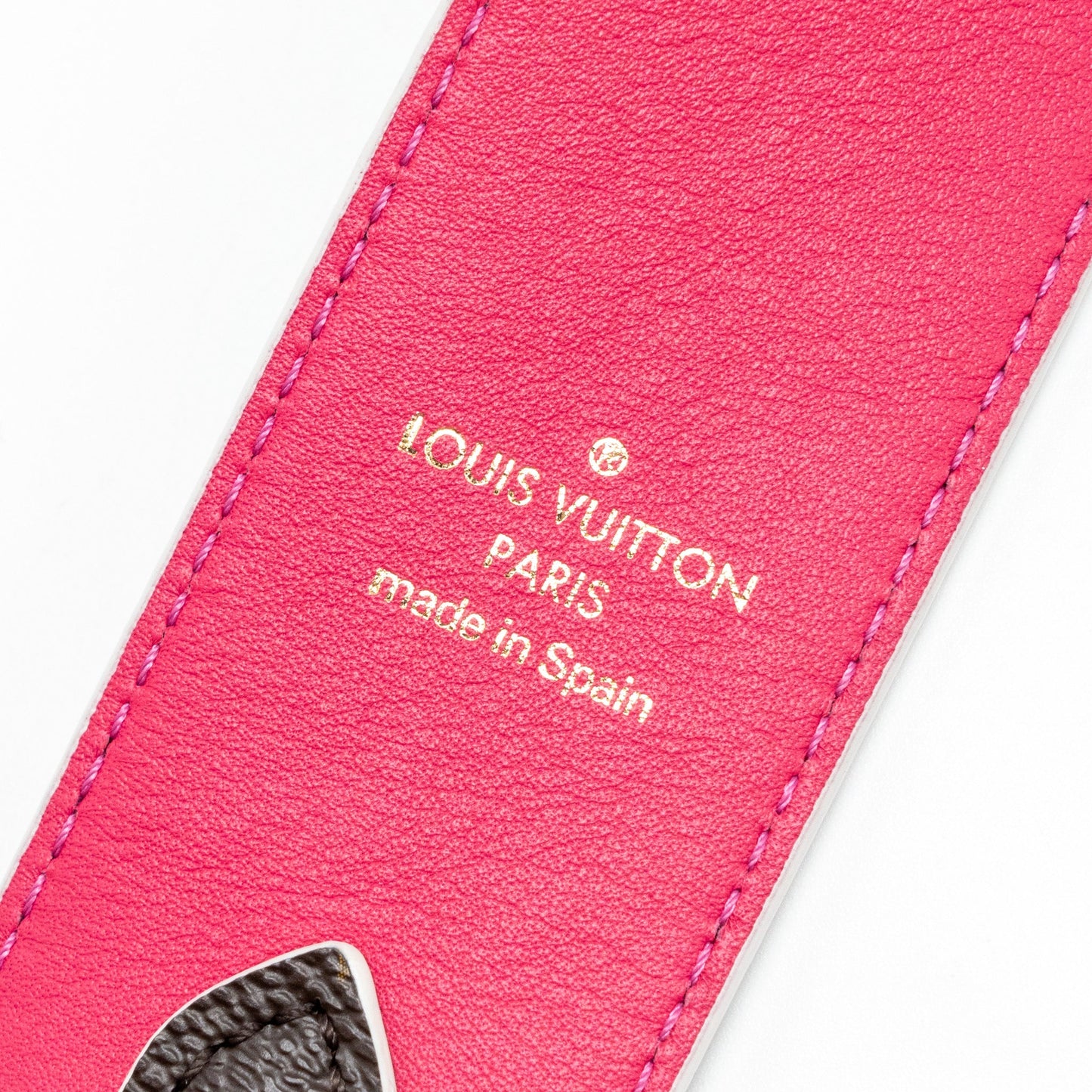 Louis Vuitton Shoulder Strap Monogram Canvas Pink