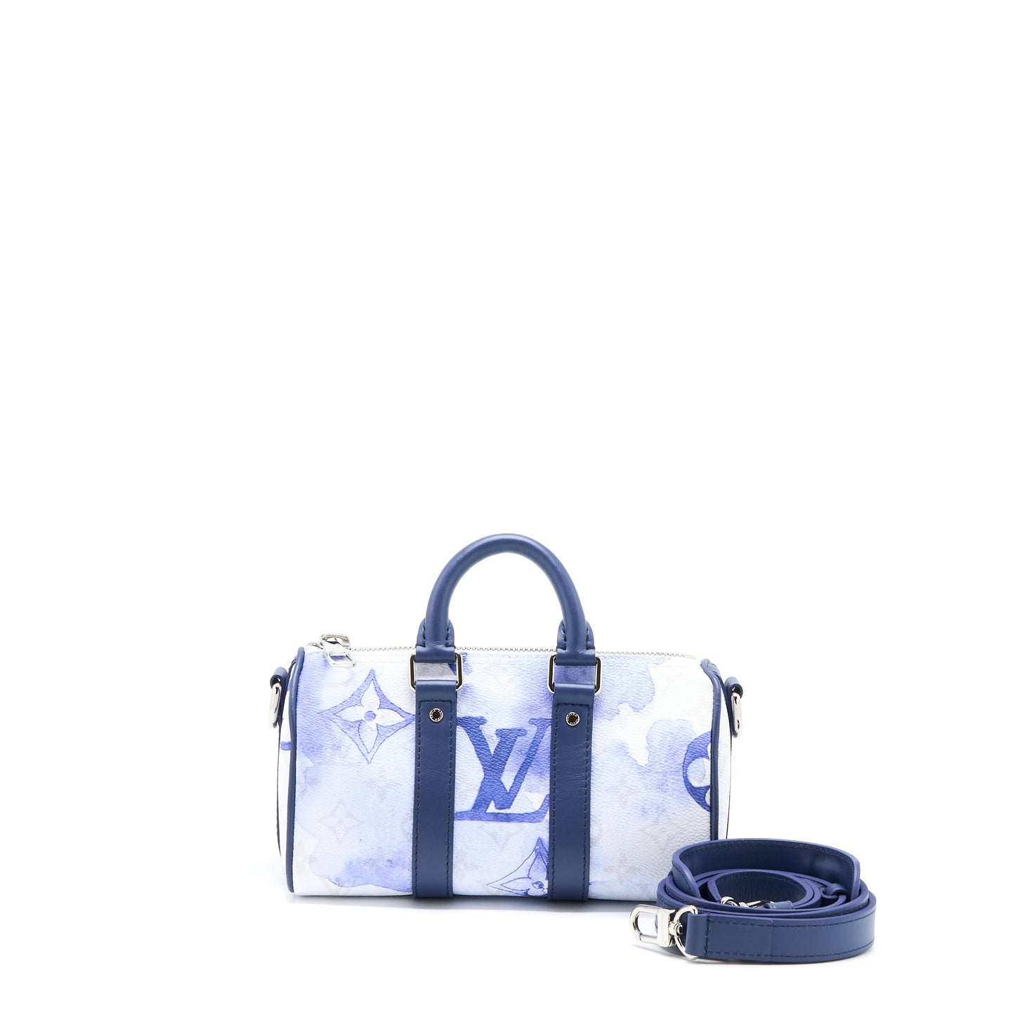Louis Vuitton Keepall Monogram Watercolour Blue Canvas