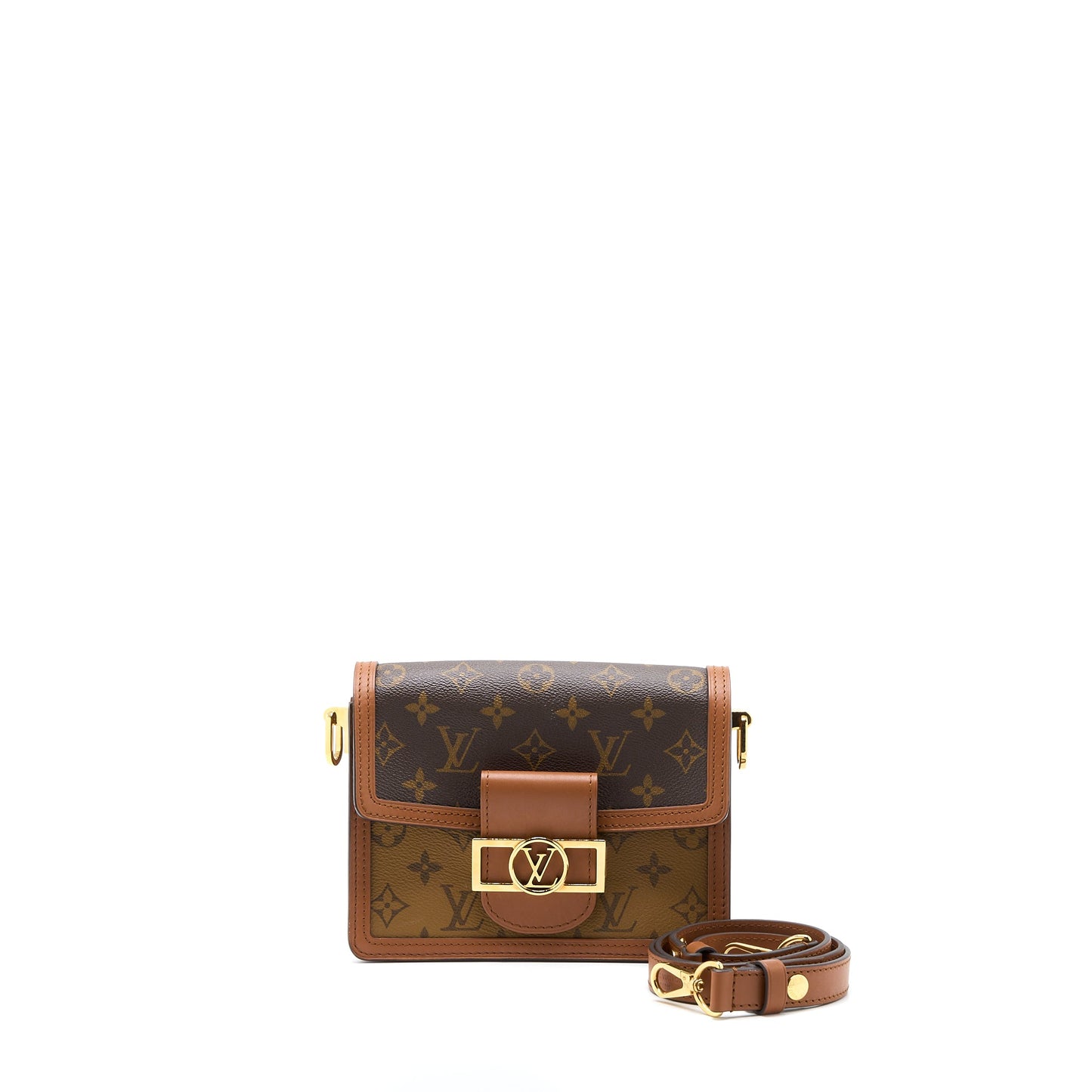 Louis Vuitton Mini Dauphine Monogram Reverse Canvas
