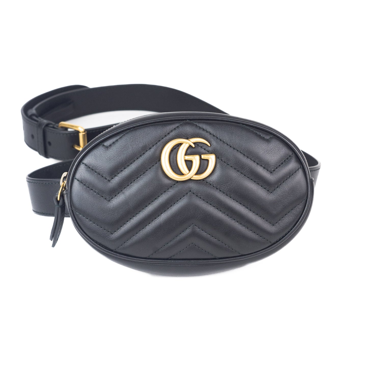 Gucci GG Marmont Matelasse leather belt bag