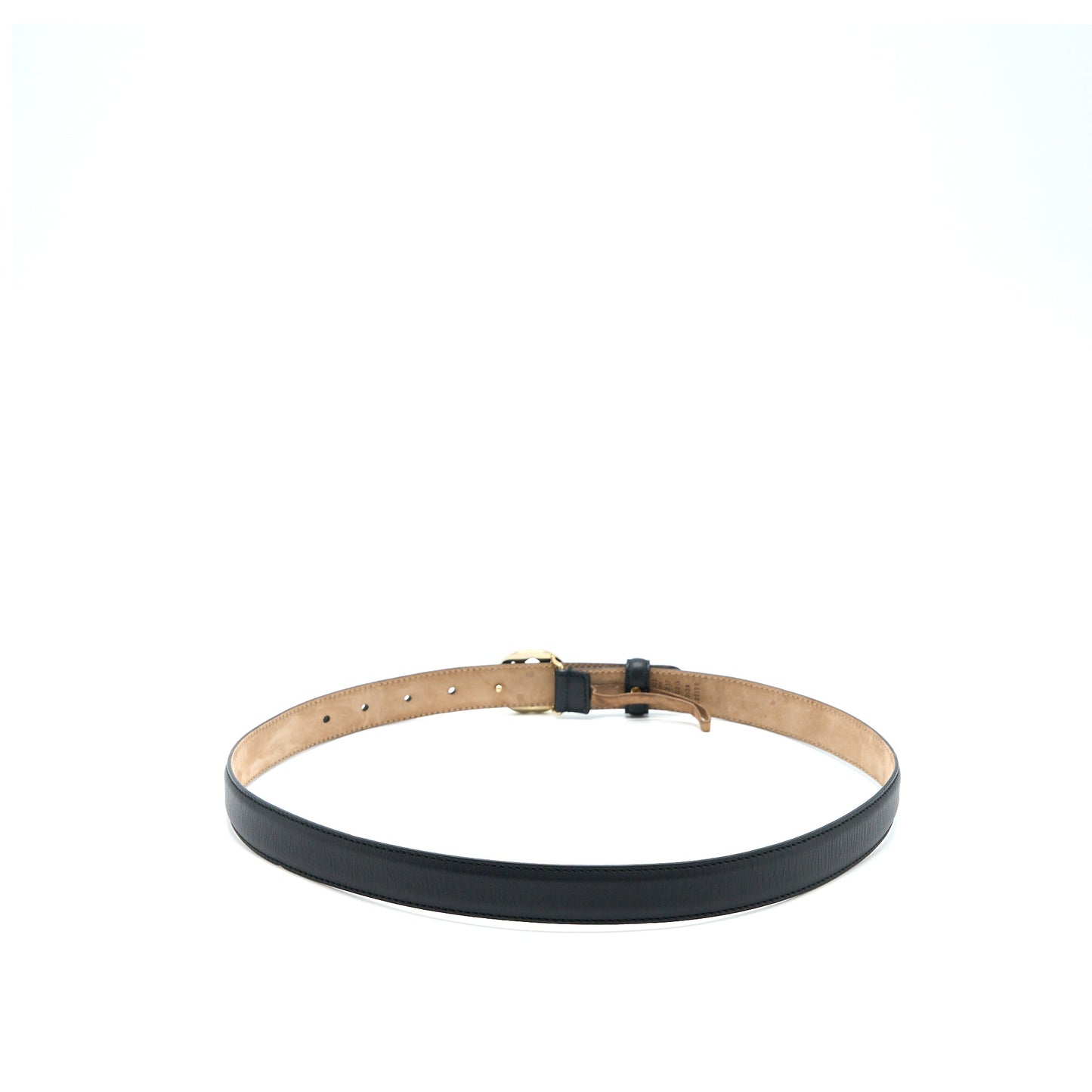 Gucci Logo Belt 85cm Black