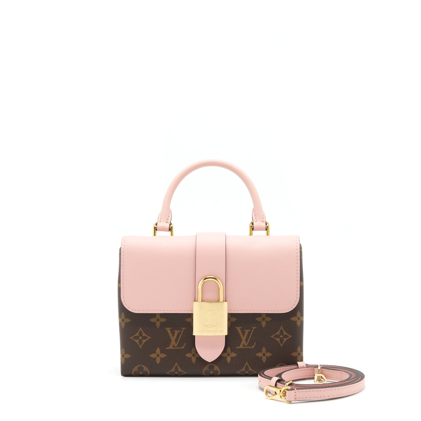 Louis Vuitton Locky Monogram Canvas/ Pink