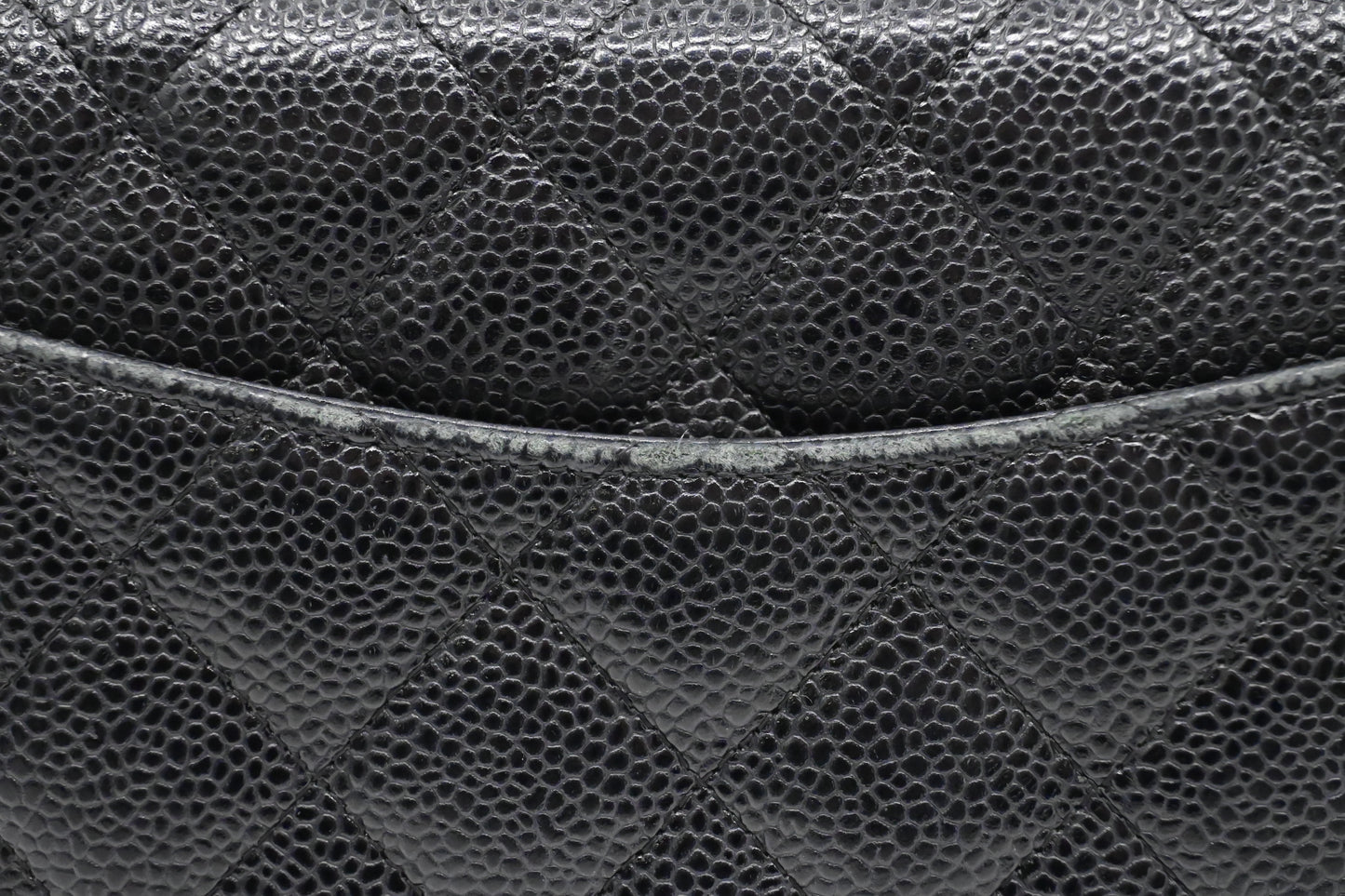 Chanel Wallet on Chain in Black MattelassÃÂ© Caviar Leather