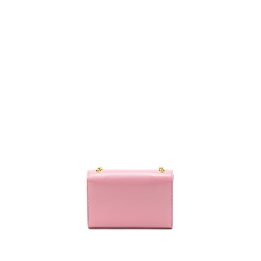 Saint Laurent Mini Kate Purse Grained Calfskin Pink