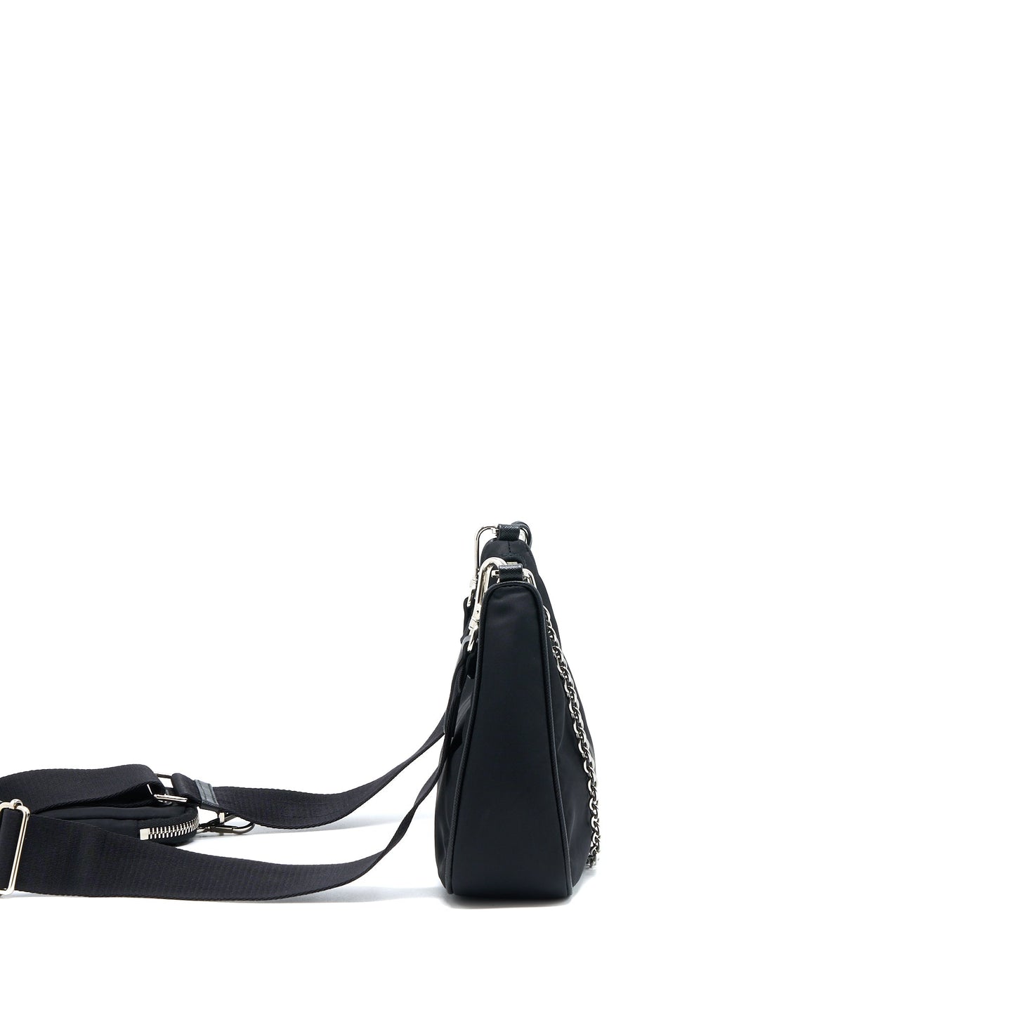 Prada Re-Edition 2005 Nylon Purse Black