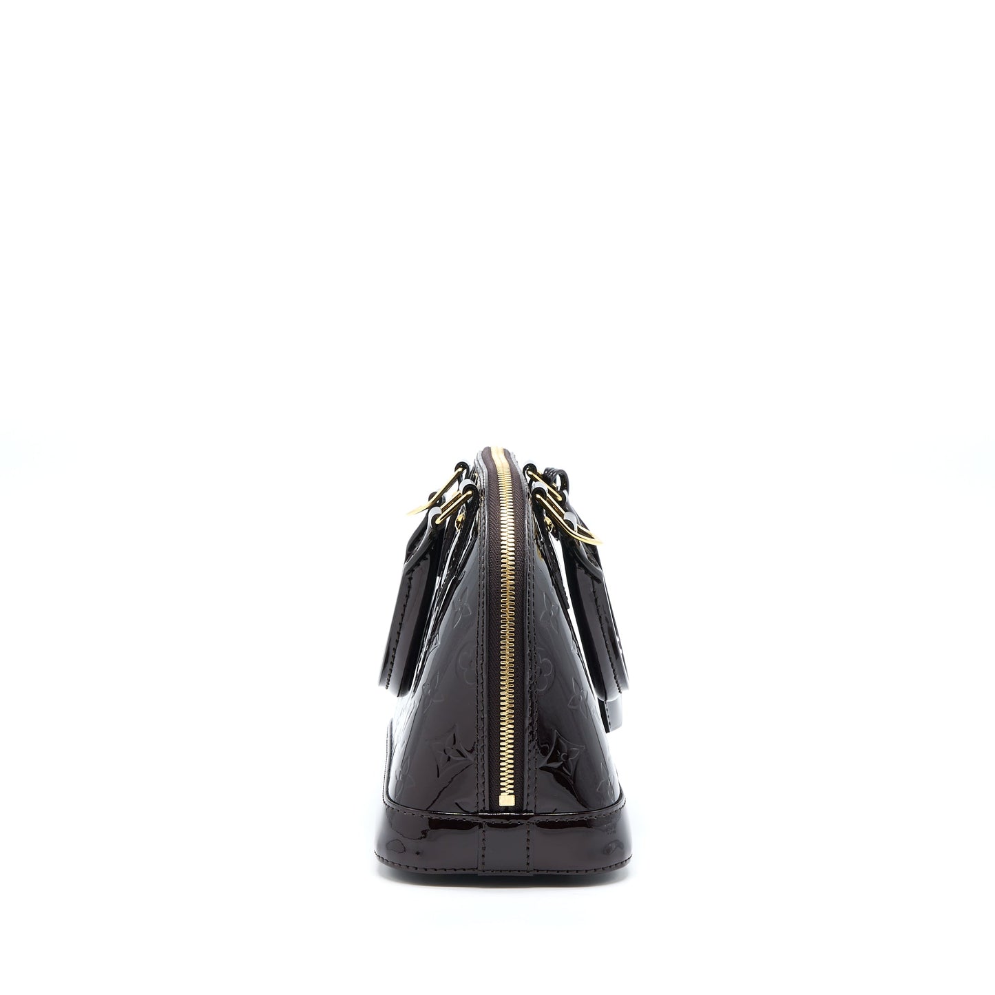 Louis Vuitton Alma Monogram Vernis Amarante Red (2022 Version)