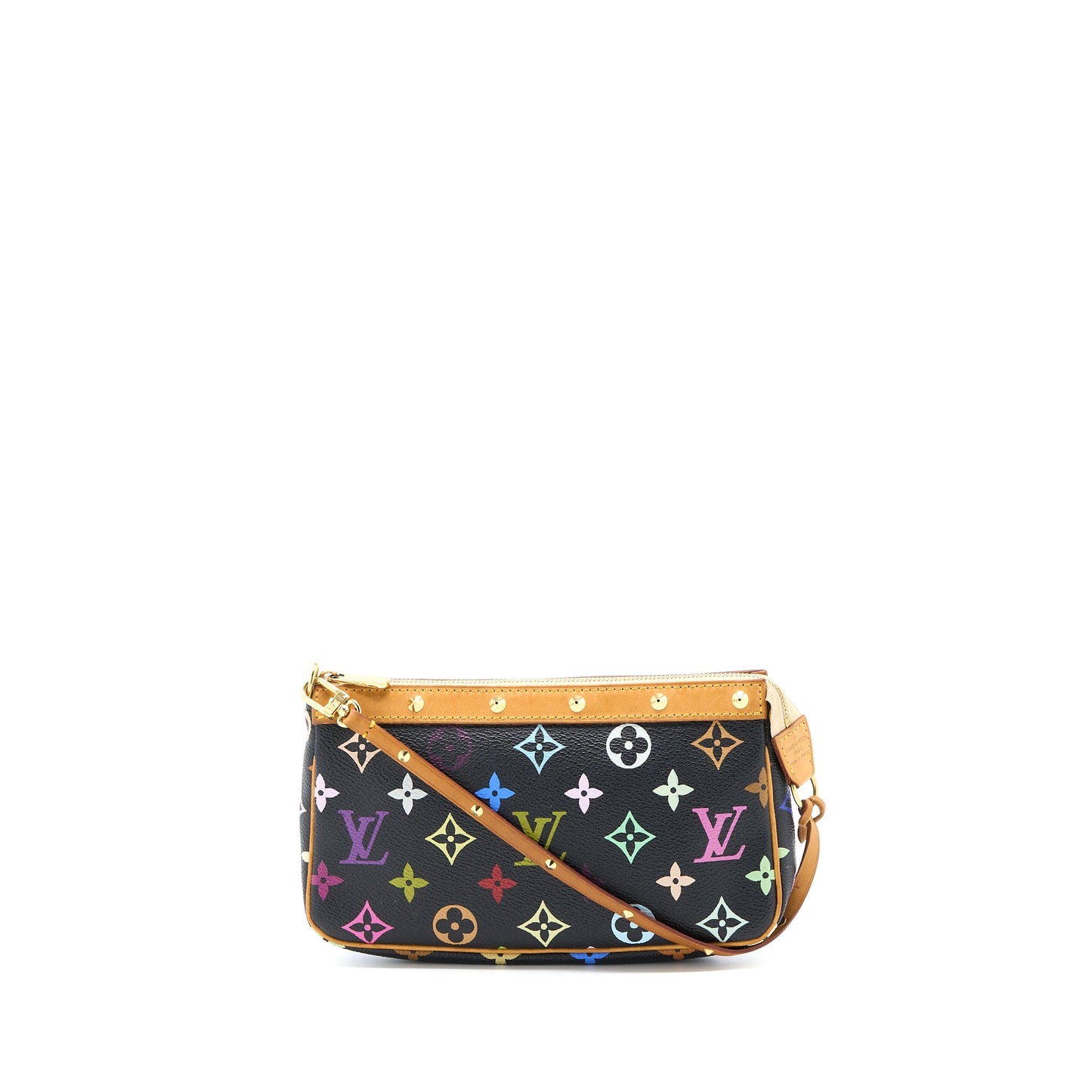 Louis Vuitton Pochette Accessories Monogram Canvas Multicolour