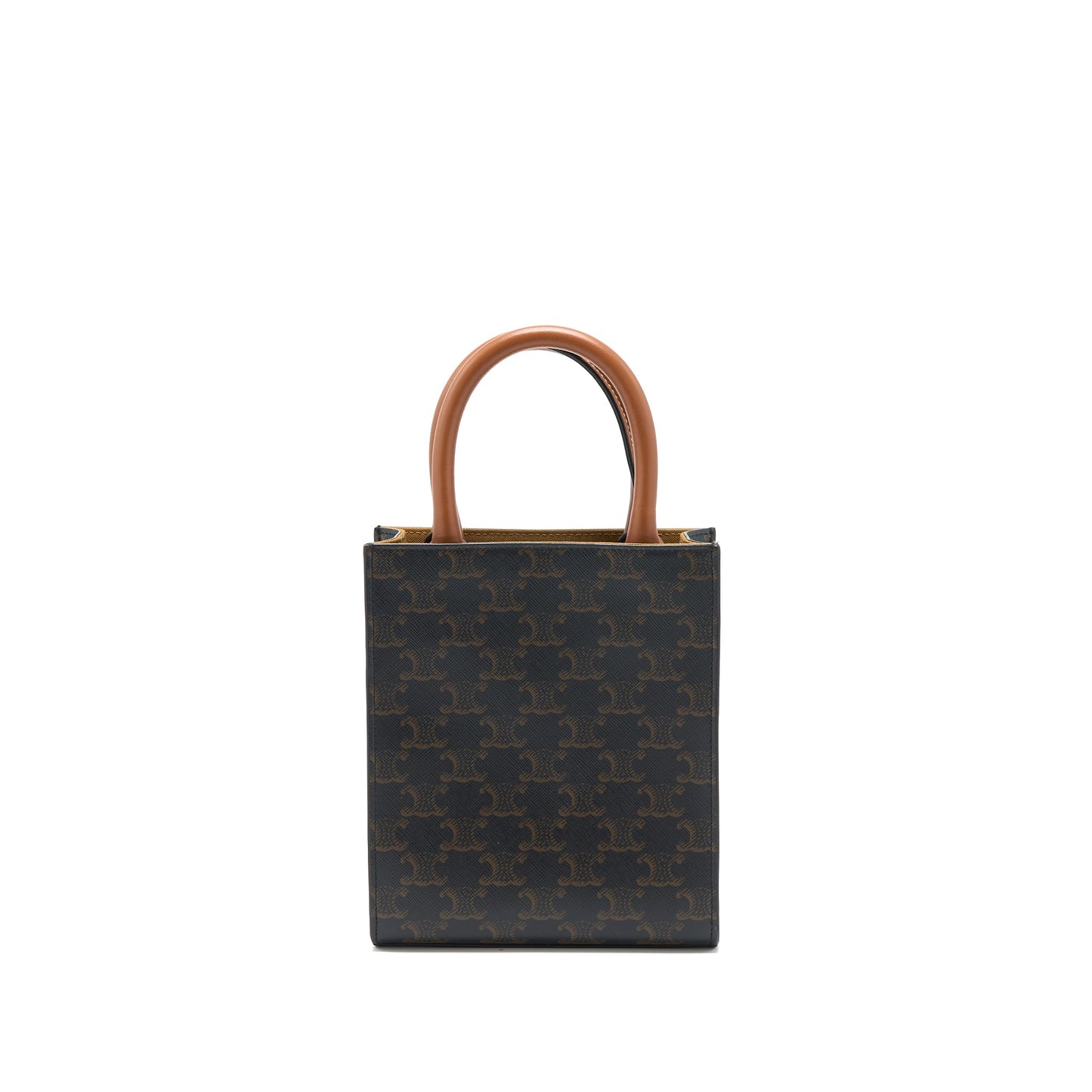 Celine Mini Vertical Cabas Triomphe Canvas