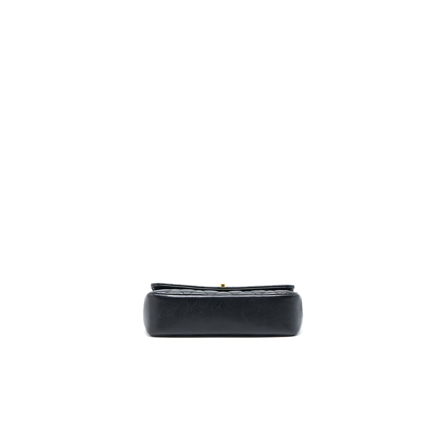 Chanel Vintage Mini Flap Bag Lambskin Black GHW