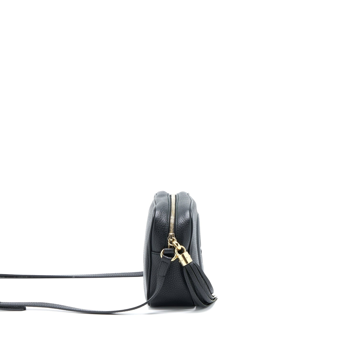 Gucci Soho Disco Camera Purse Calfskin Black