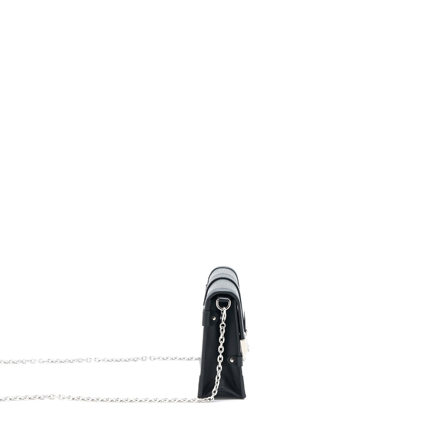 Louis Vuitton Trunk Chain Wallet Epi Black