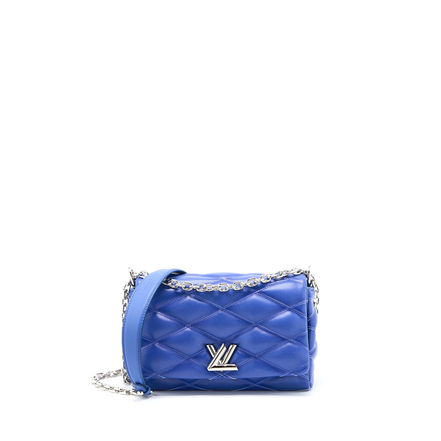 Louis Vuitton Go-14 Malletage Lambskin Blue