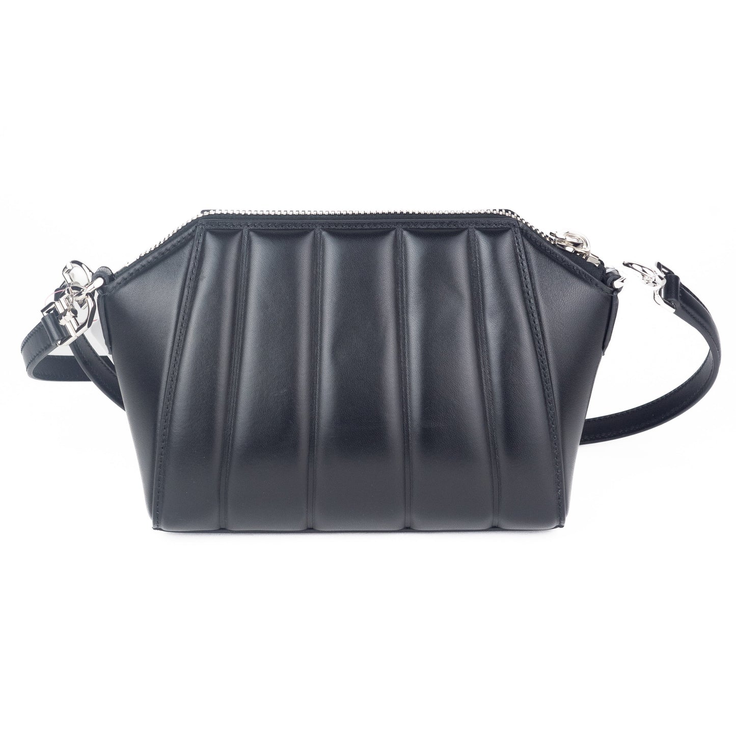 Givenchy XS Antigona Lock Padded Leather Shoulder Bag