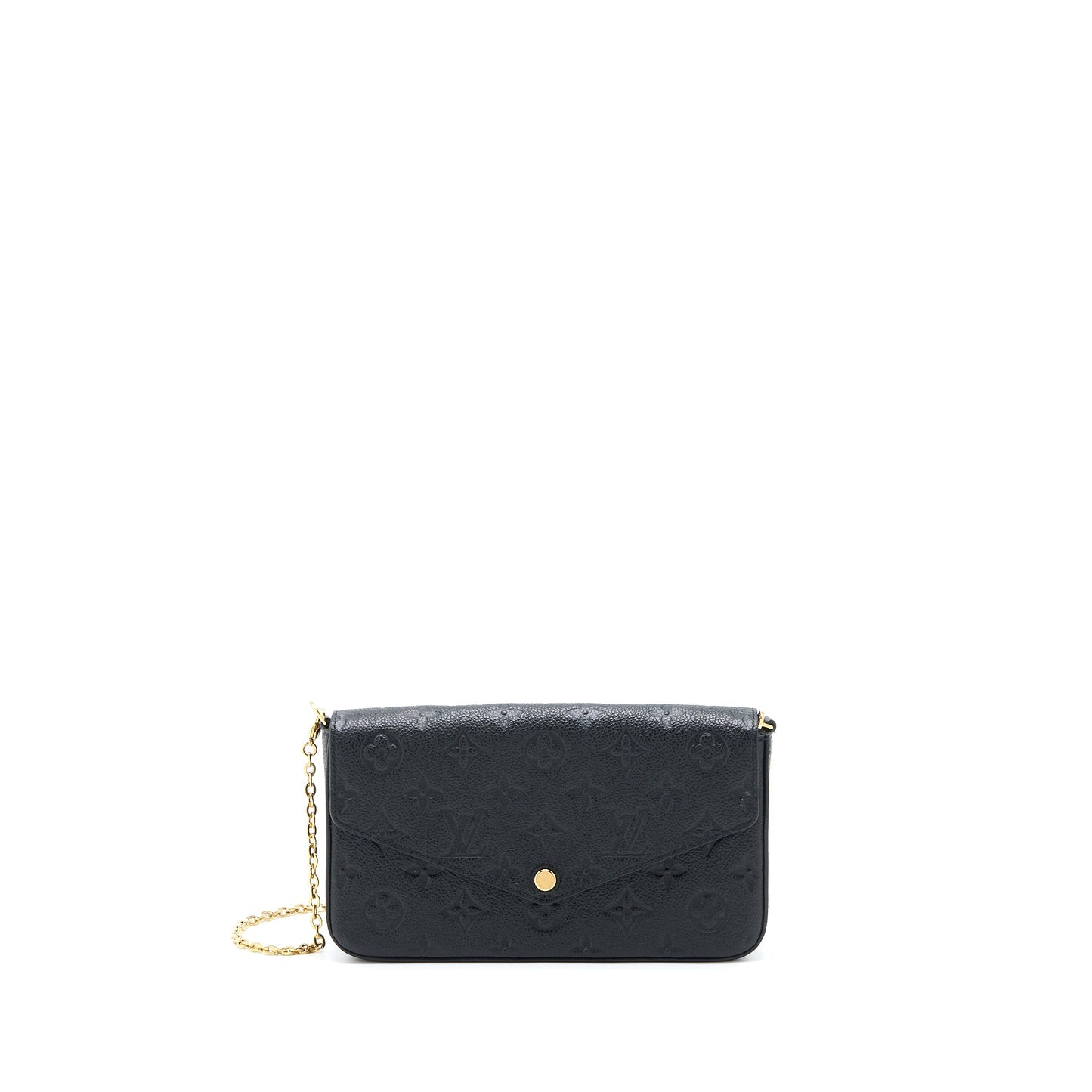 Louis Vuitton Felicie Pochette Monogram Empreinte Black