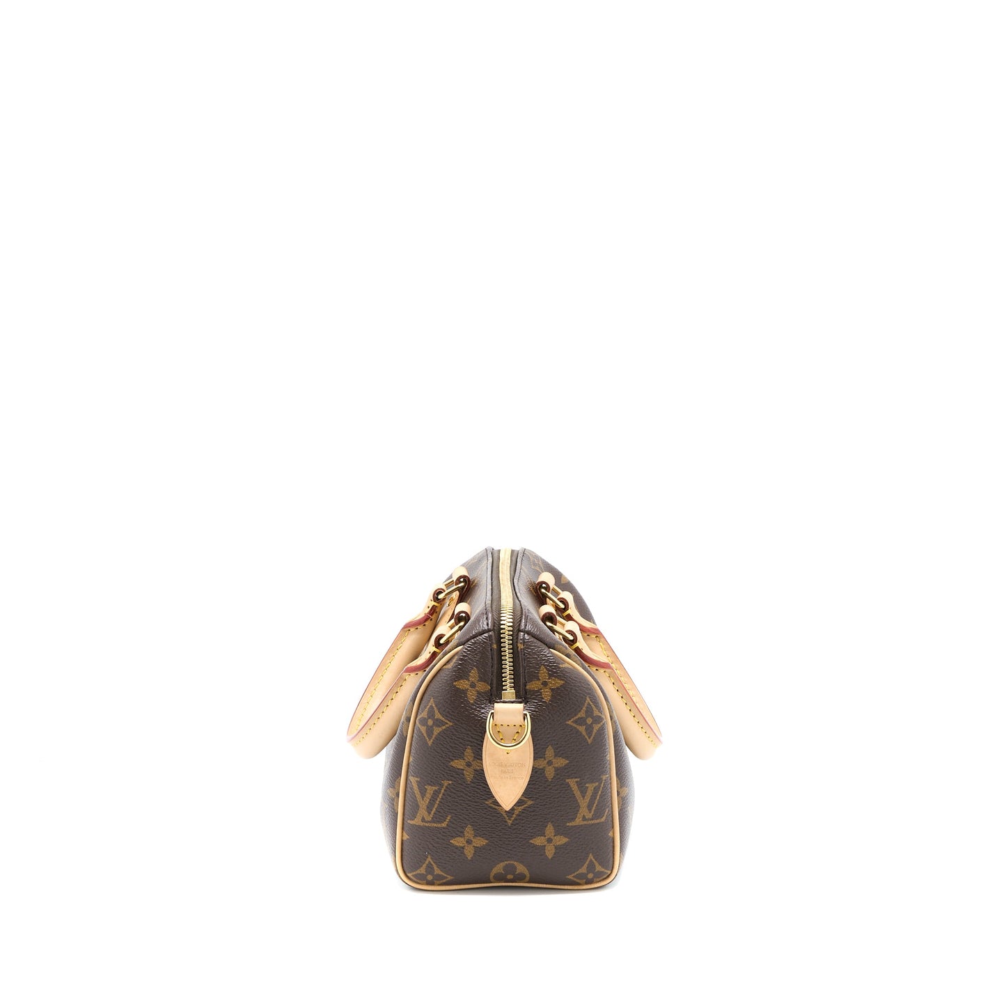 Louis Vuitton Speedy Bandouliere 20 Monogram Canvas with Fuchsia Strap