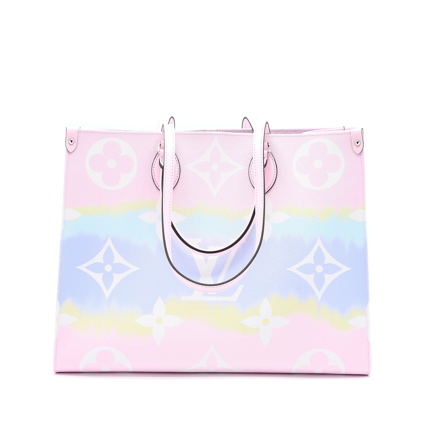 Louis Vuitton Escale OnTheGo Tote Purse Pastel Monogram Canvas