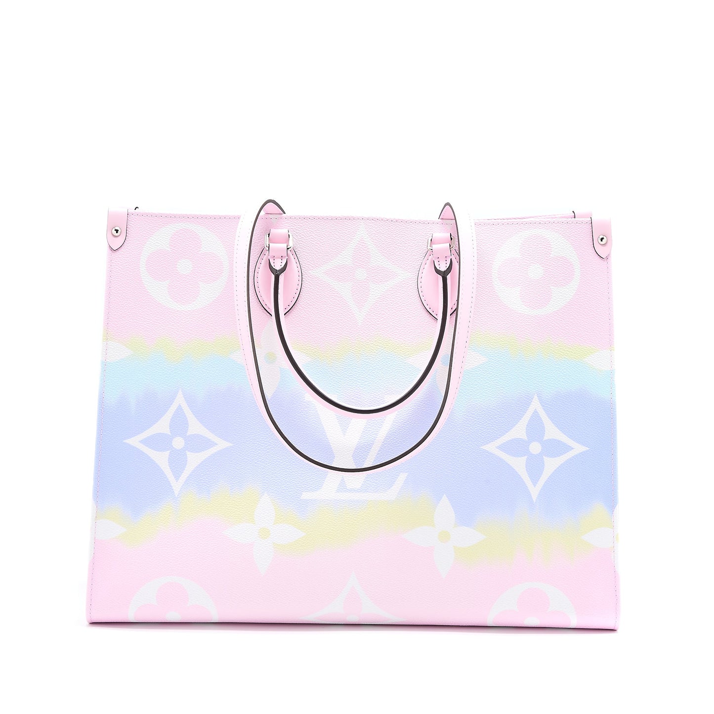 Louis Vuitton Escale OnTheGo Tote Purse Pastel Monogram Canvas
