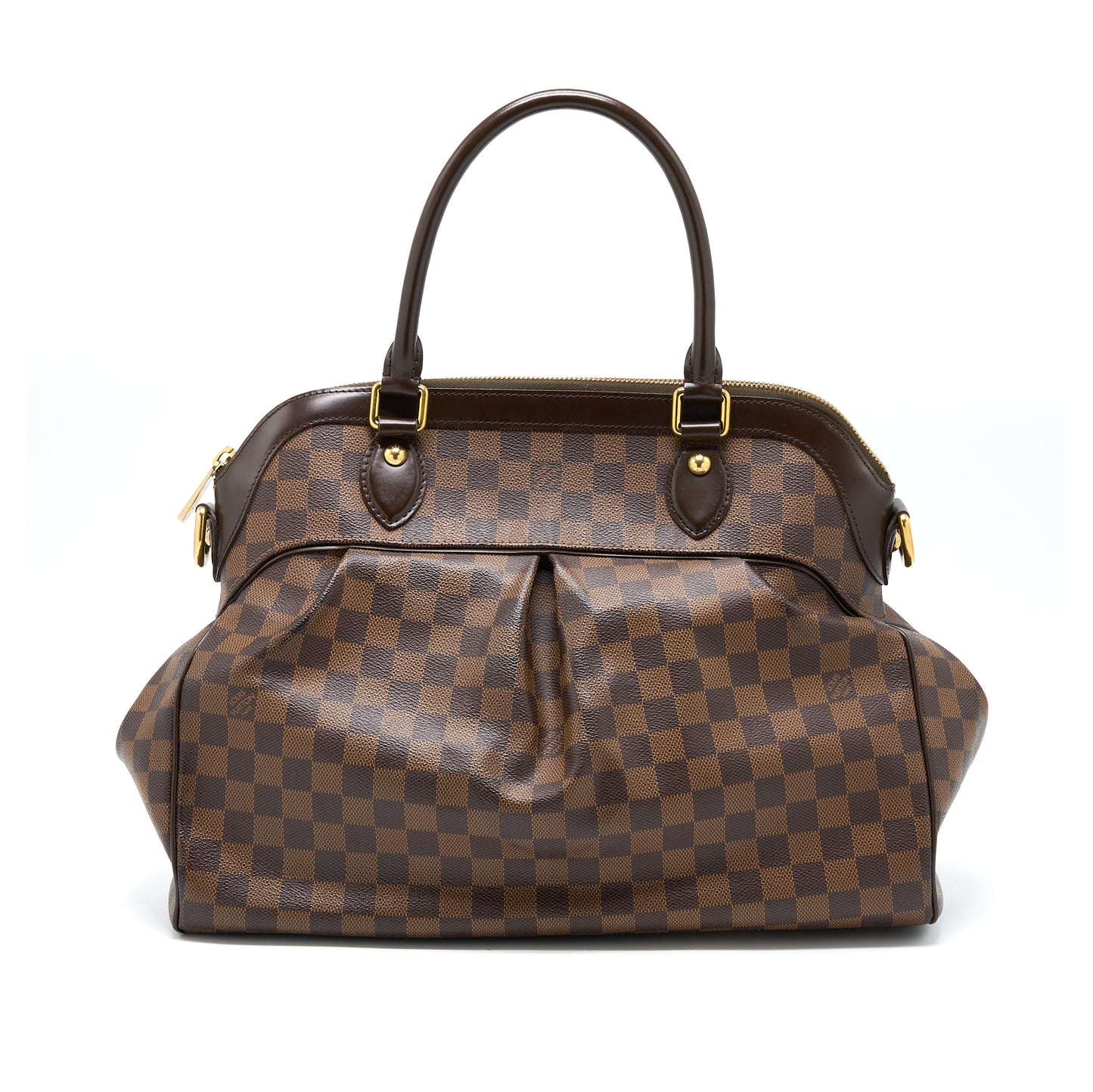 Louis Vuitton Trevi Purse Damier Ebene Canvas