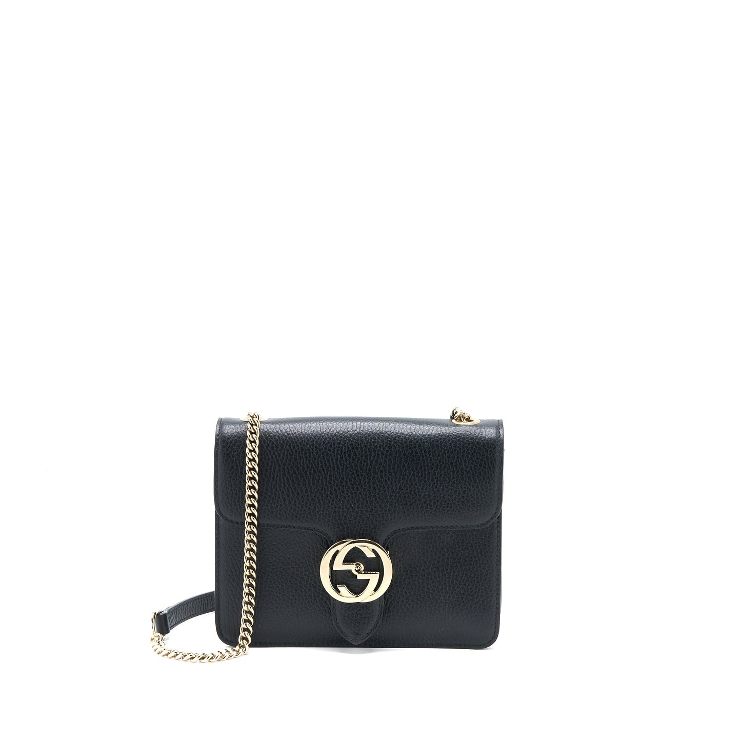 Gucci Interlocking Small Mini Purse Black