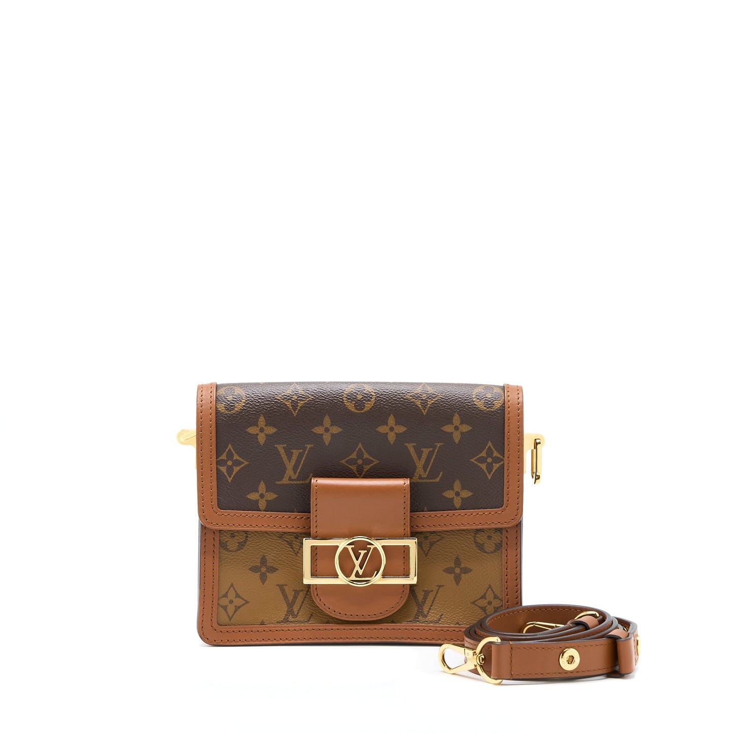 Louis Vuitton Mini Dauphine Monogram Reverse Canvas