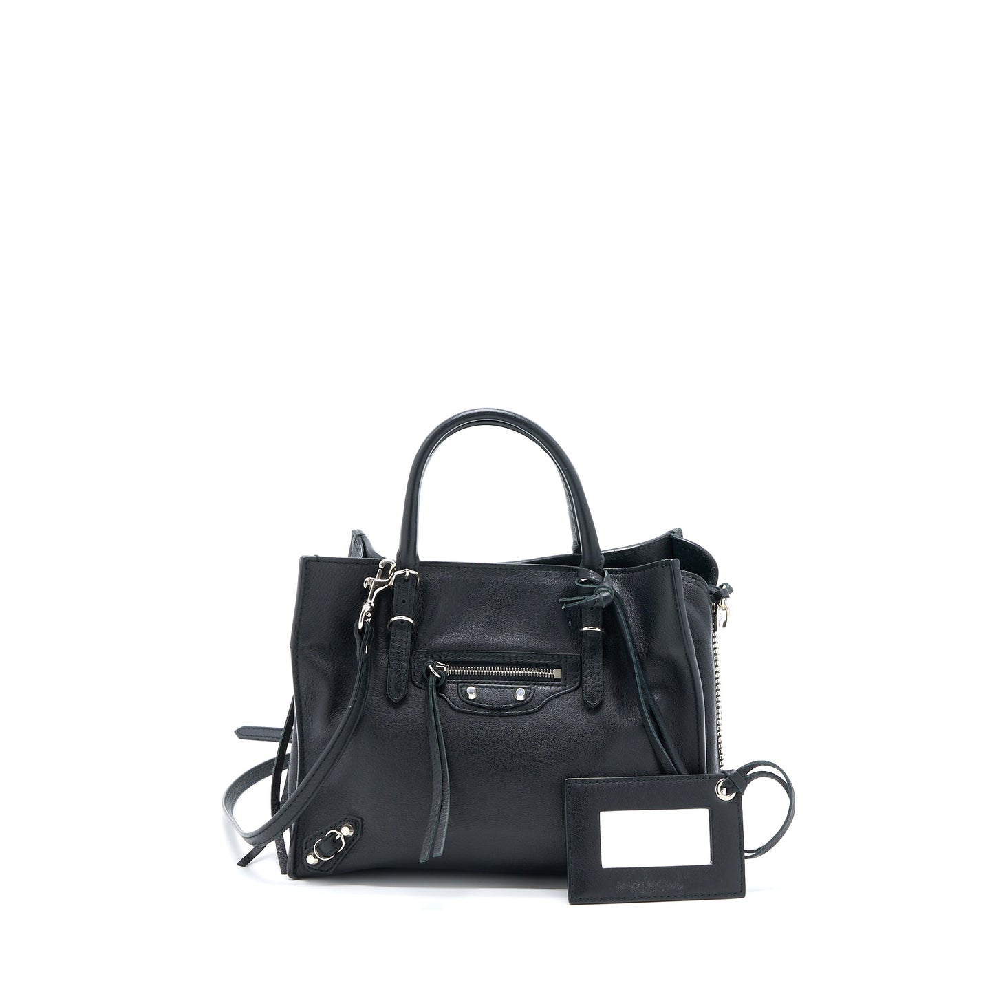 Balenciaga Papier Mini Tote Purse Black